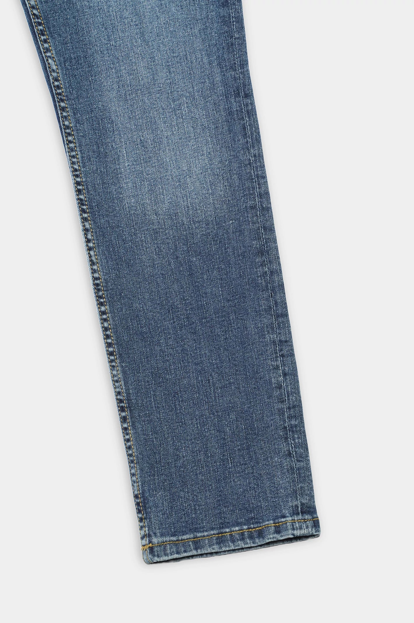 Medium Blue Slim Fit Jeans - Image 8