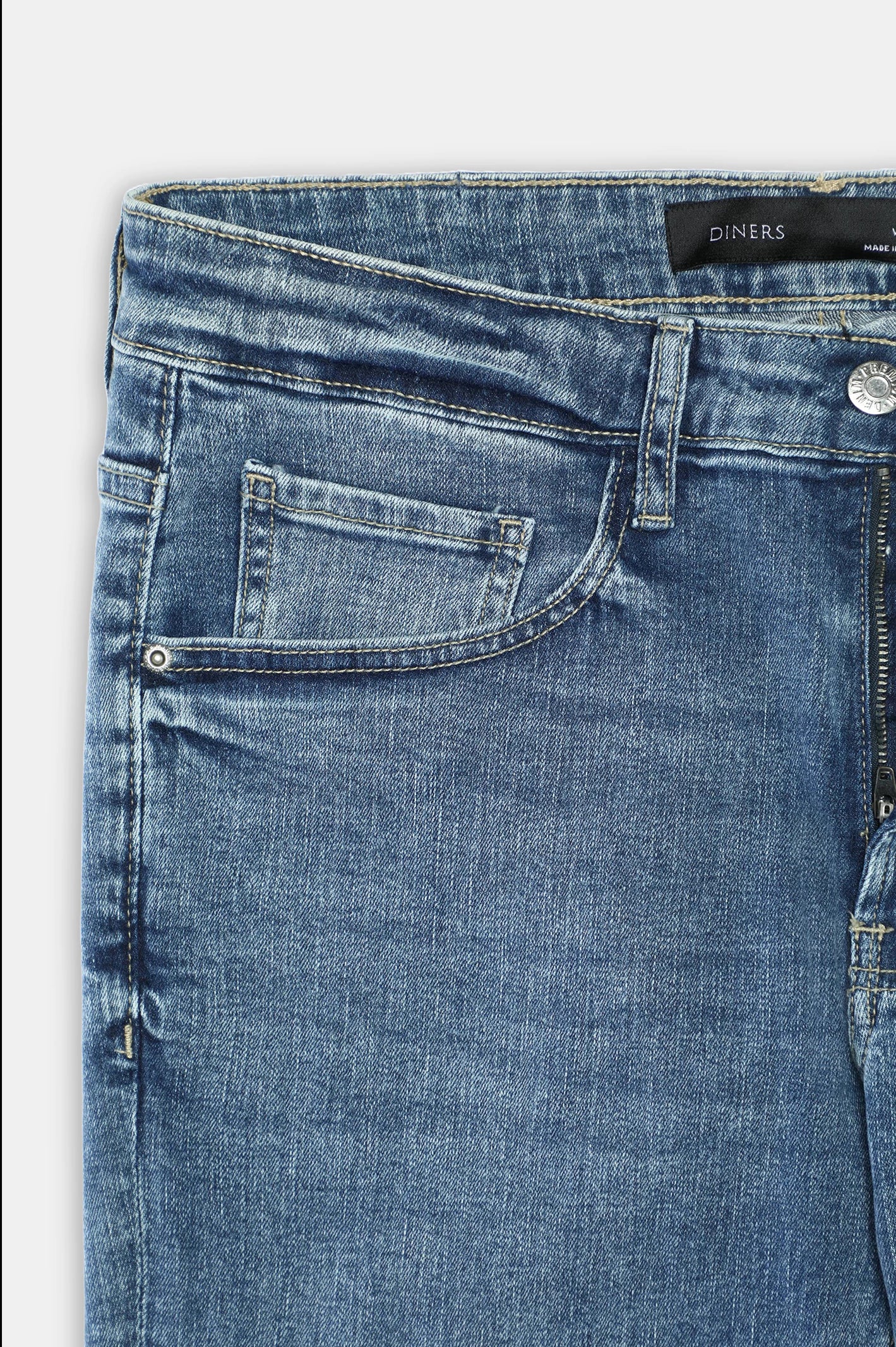Blue Slim Fit Jeans - Image 6