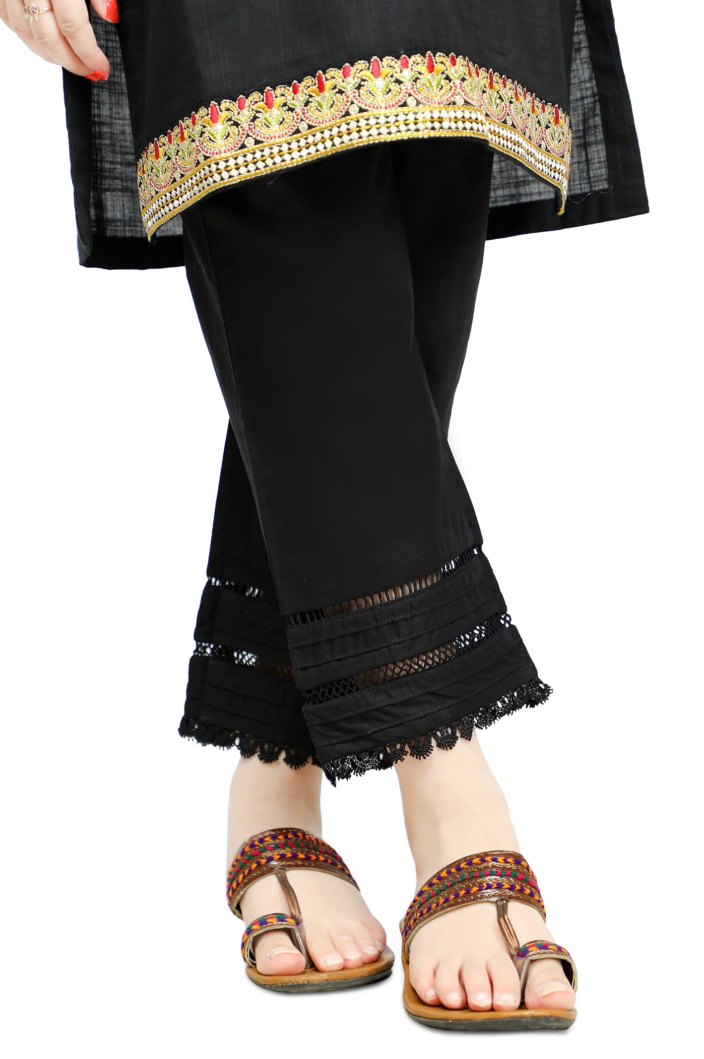 Bottom For Girls SKU: KGKB-0046-BLACK - Image 2