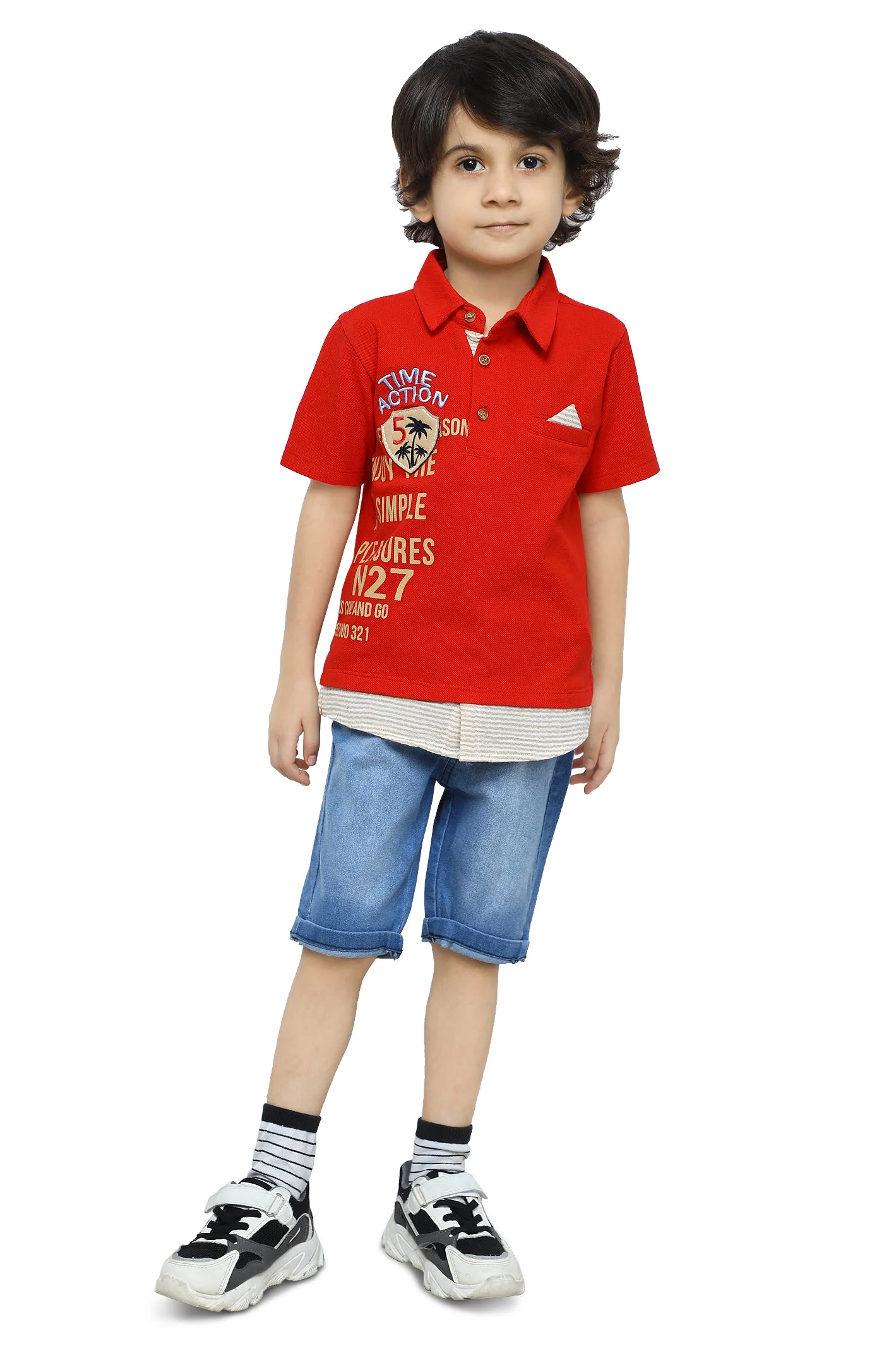 Graphic Printed Boys Combos