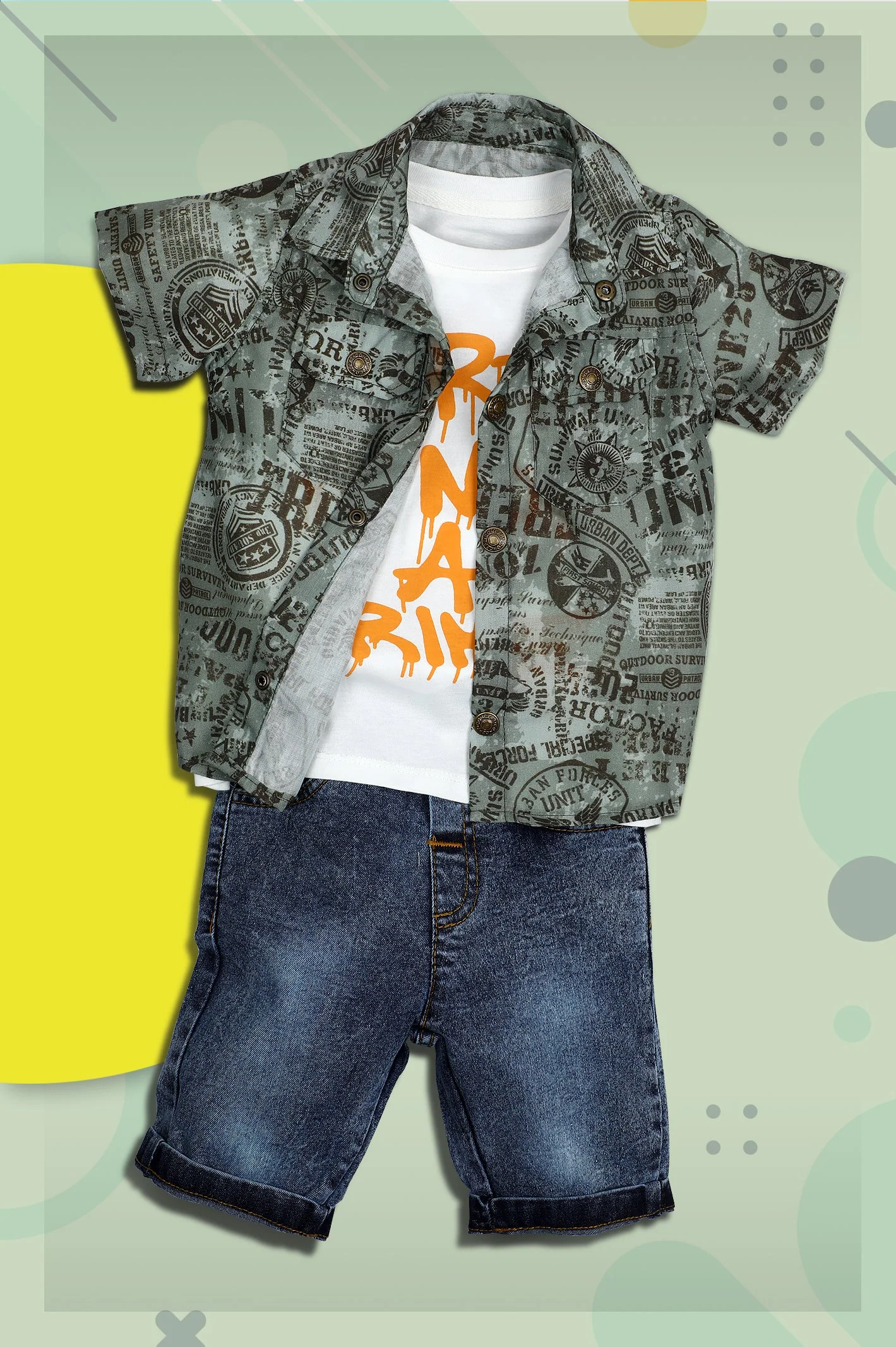 Graphic Printed Boys Combos