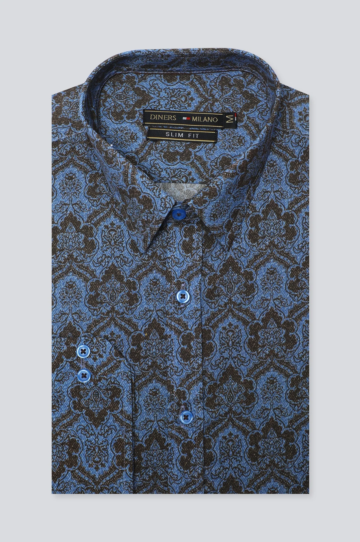 Multicolor Printed Casual Milano Shirt