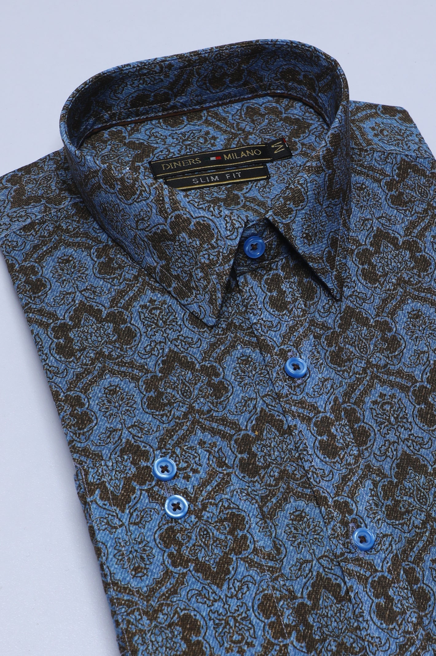 Multicolor Printed Casual Milano Shirt - Image 3