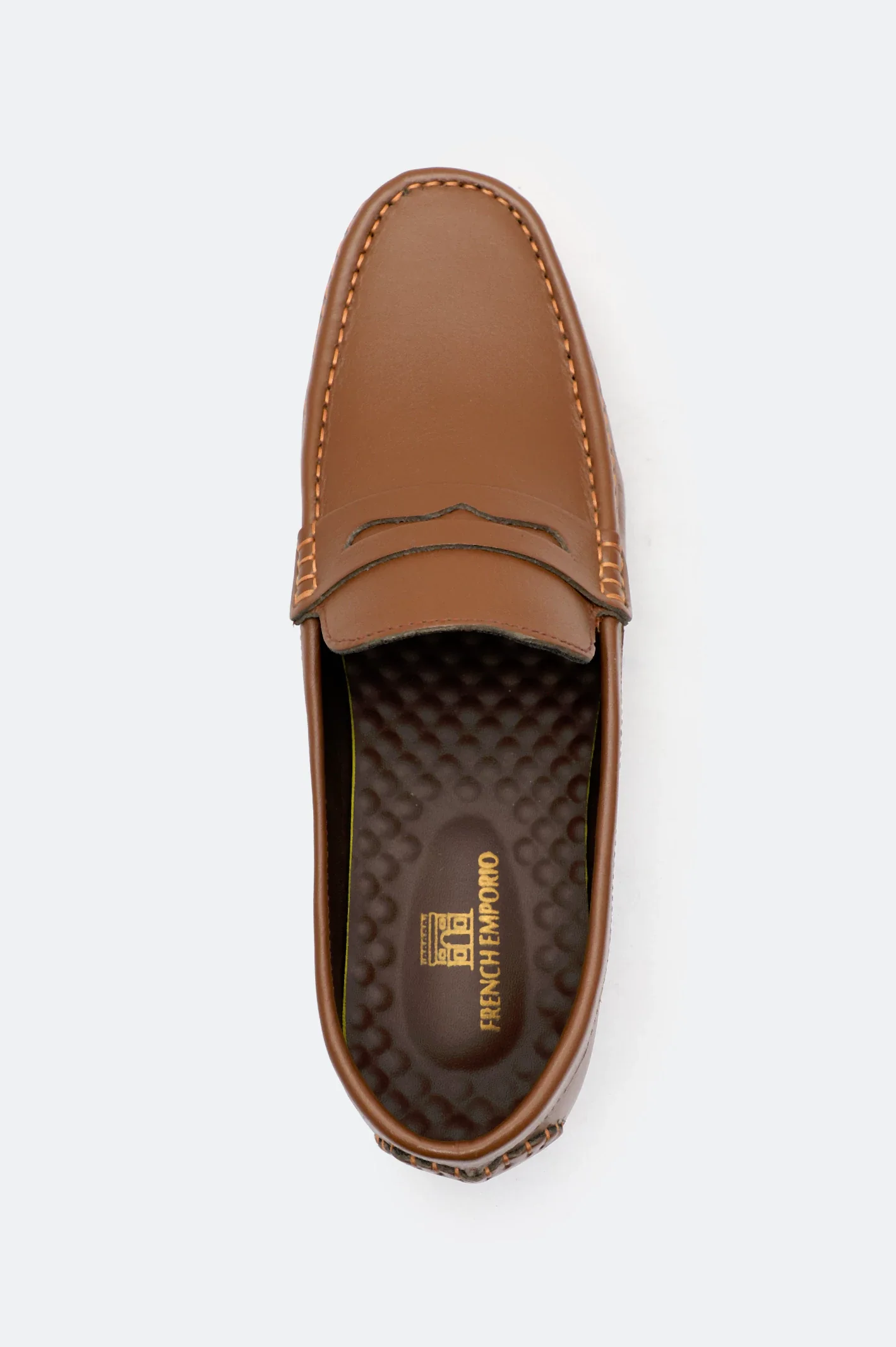 Tan Casual Shoes For Men - Image 3