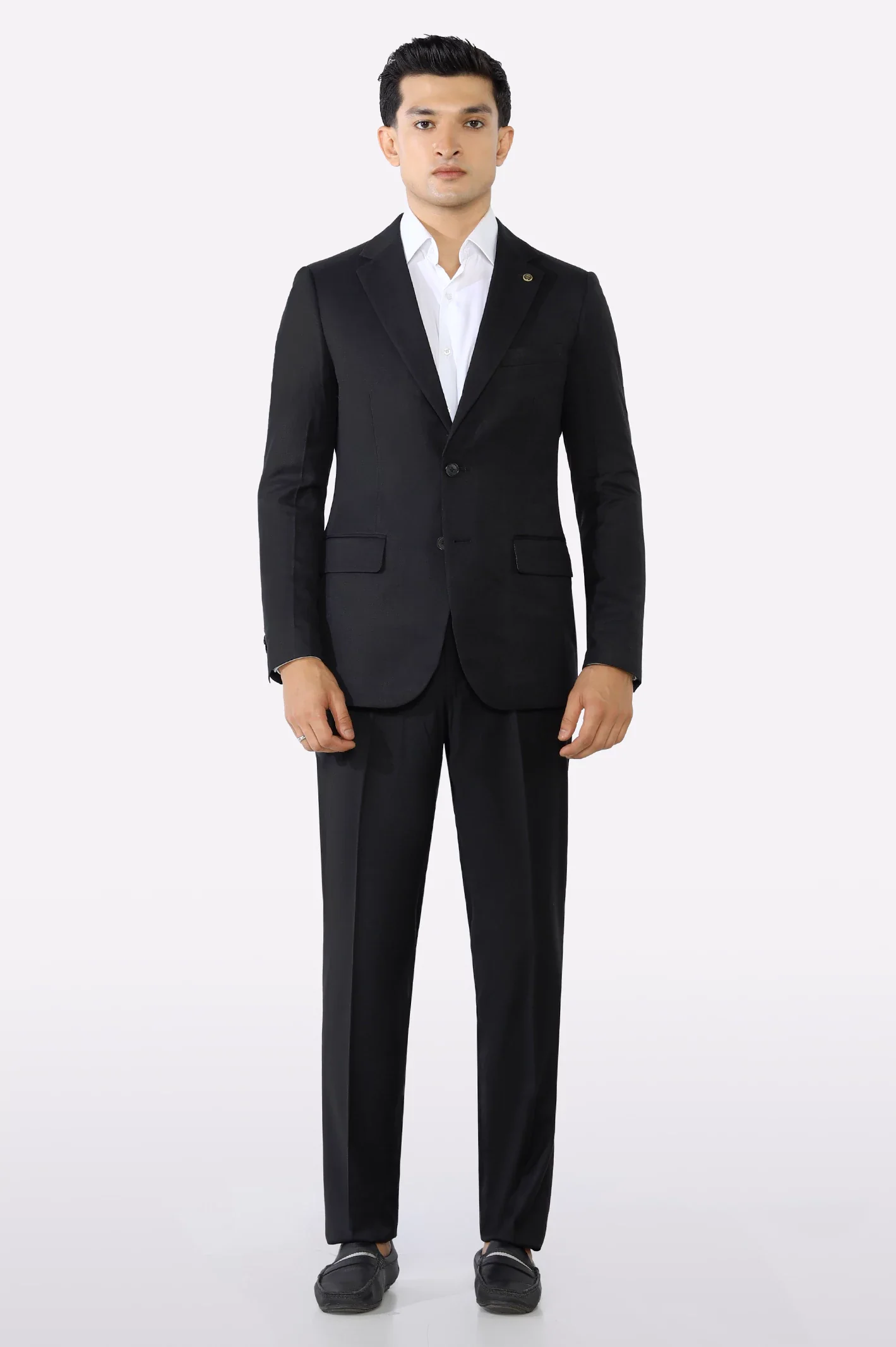 Black Formal 2PC Suit - Image 3