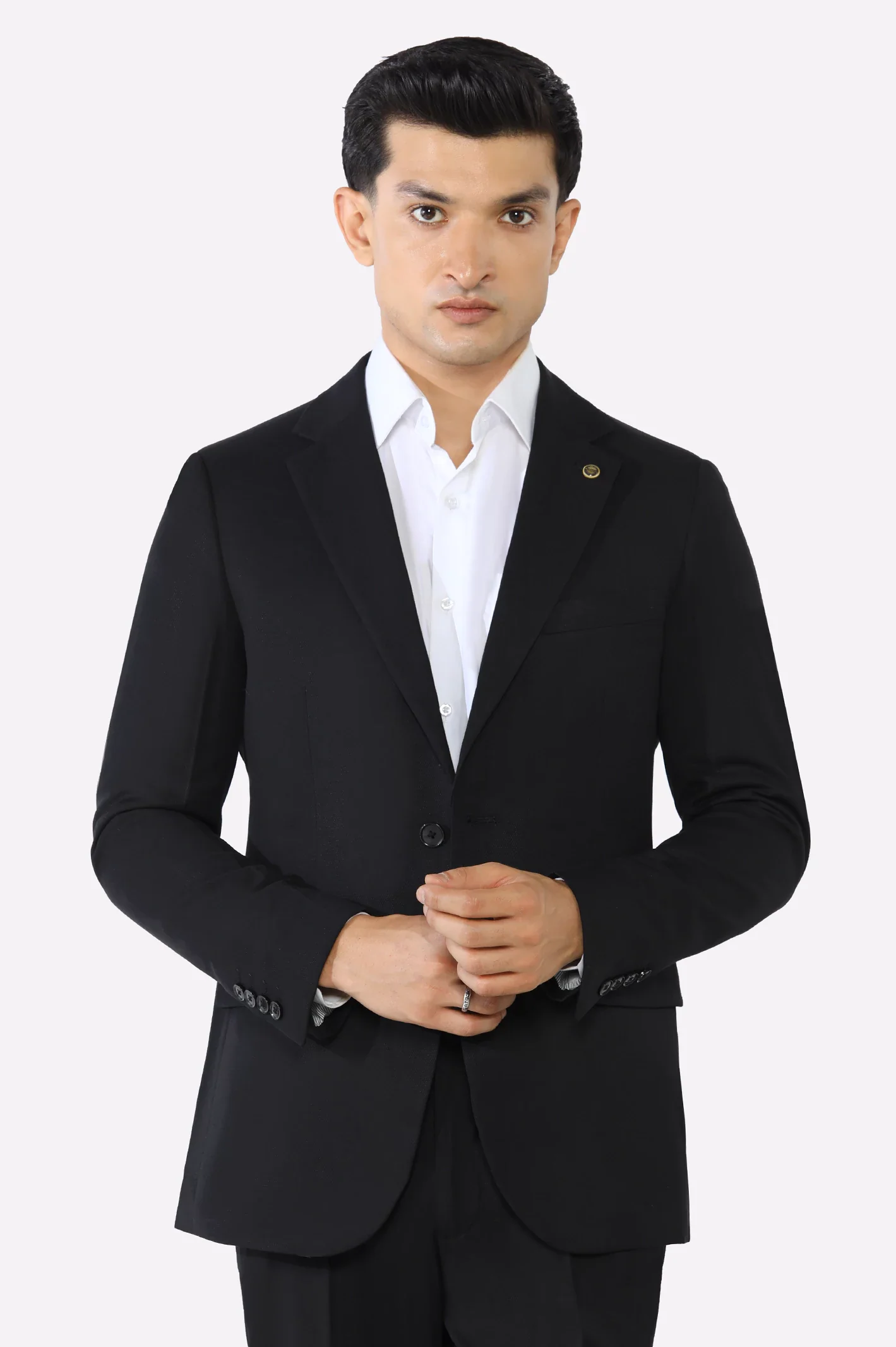 Black Formal 2PC Suit - Image 4
