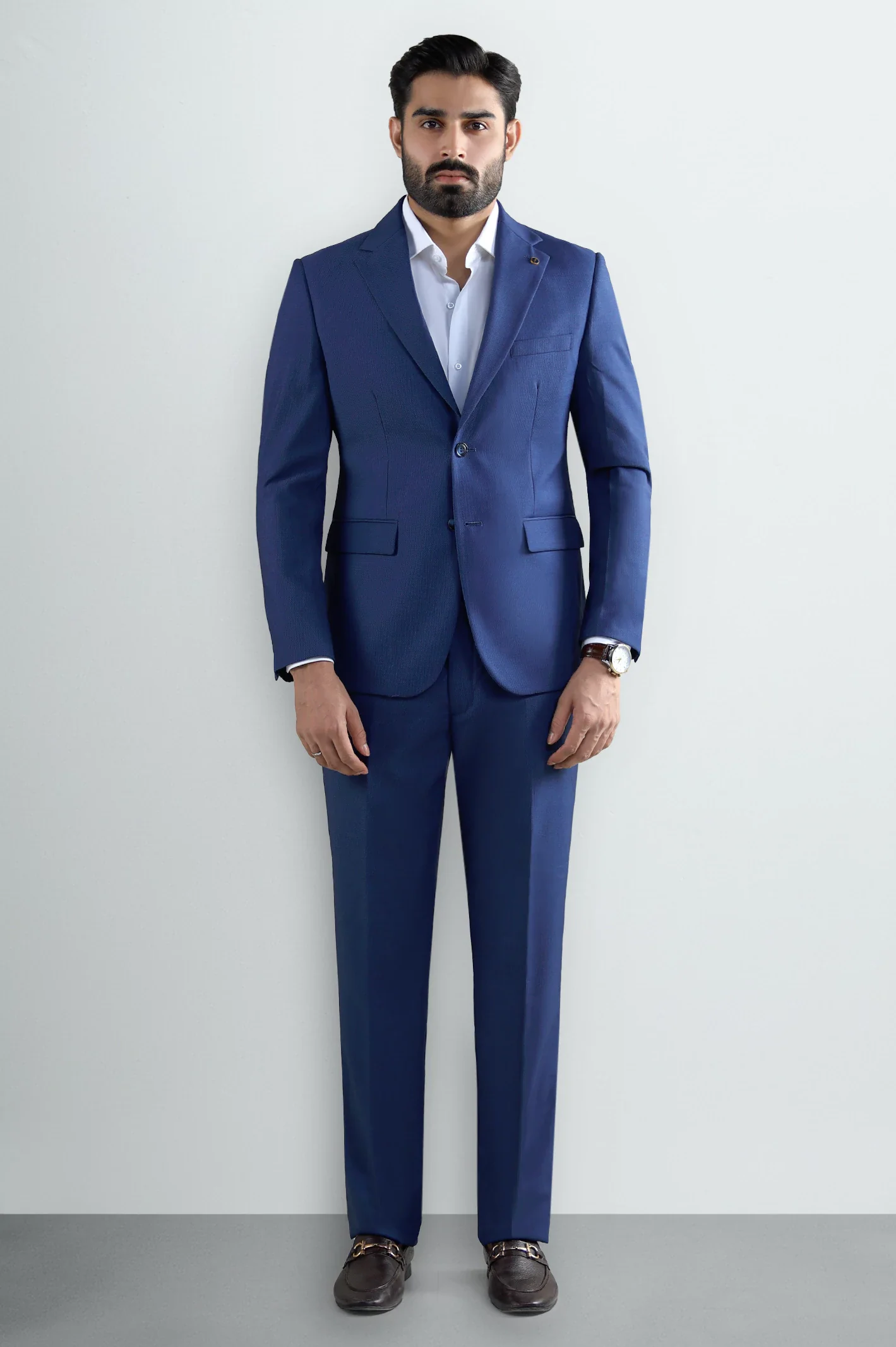 Navy Blue Formal 2PC Suit