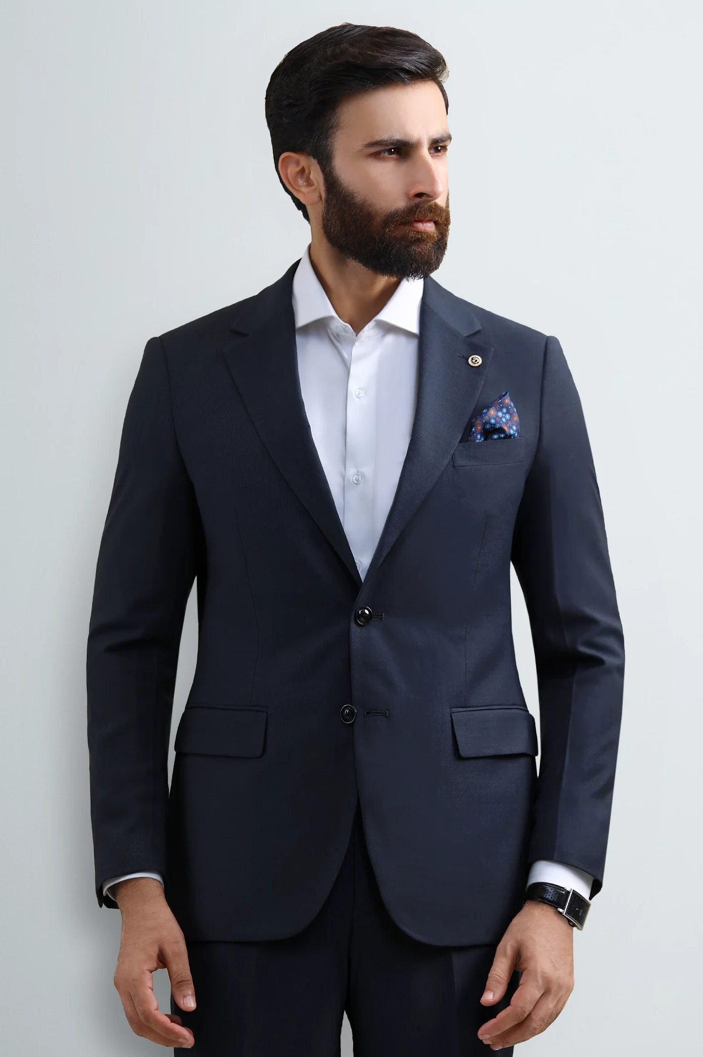 Charcoal Formal 2PC Suit - Image 2