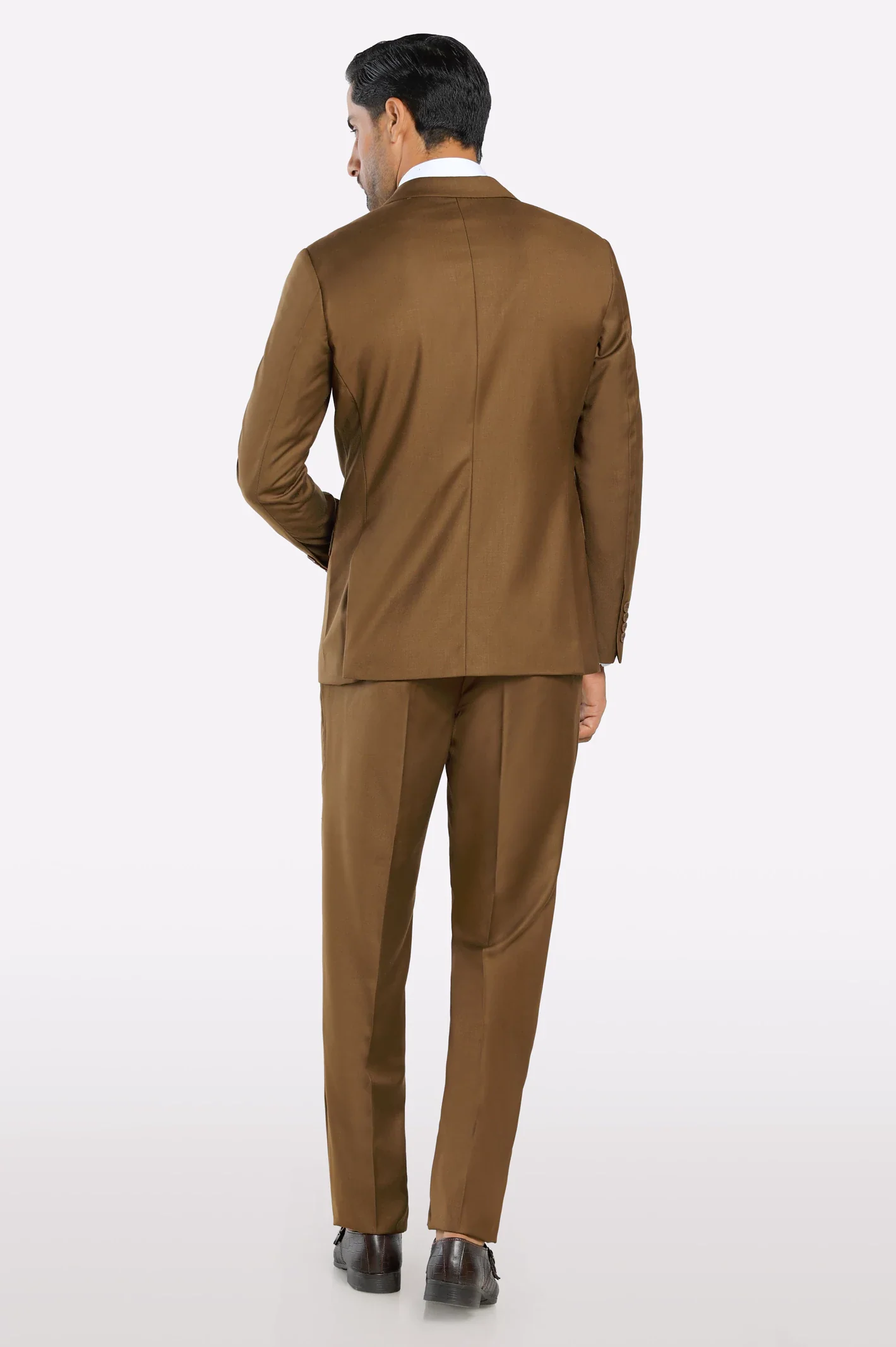 Dark Brown Formal 2PC Suit - Image 3