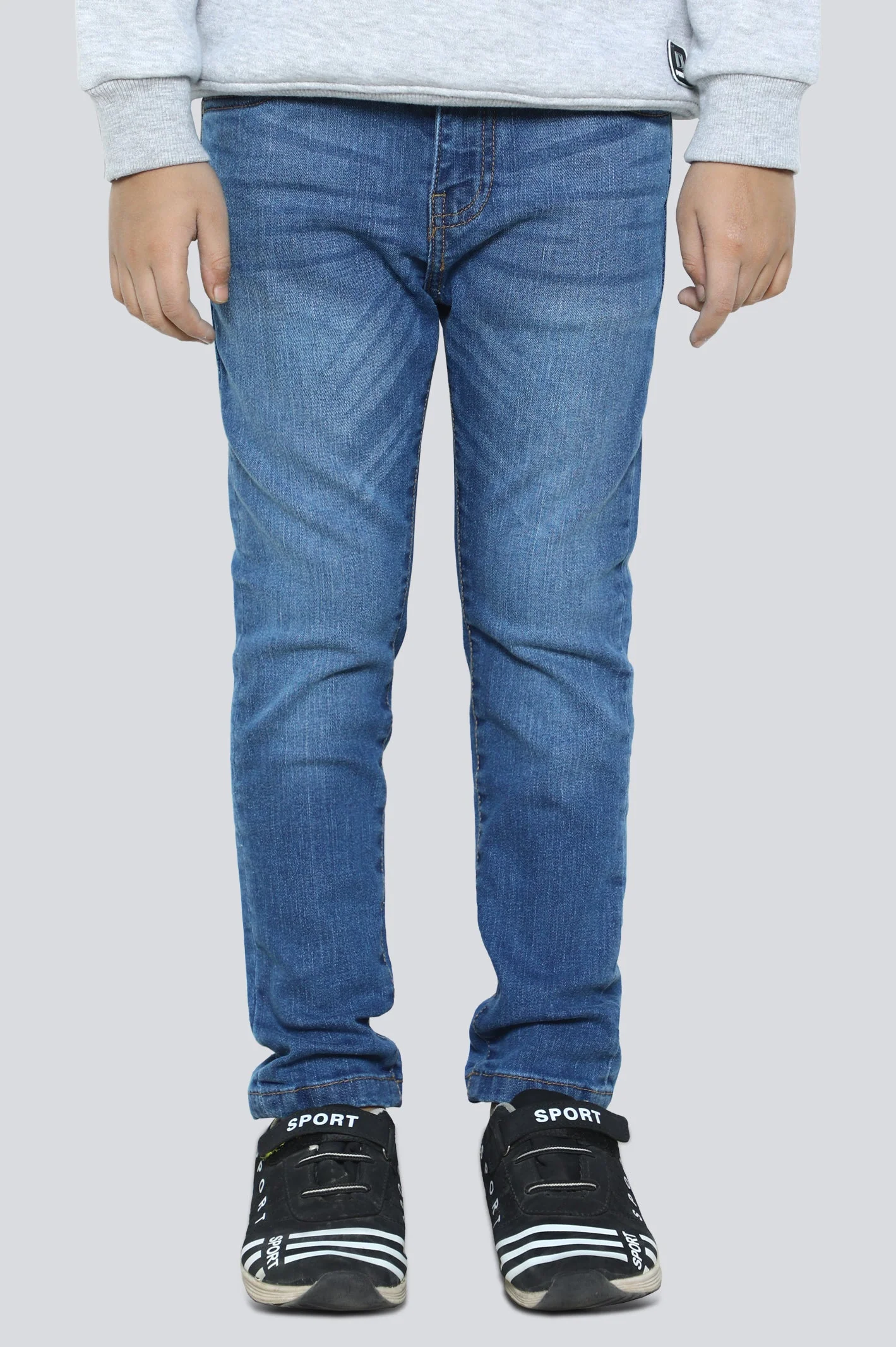 Medium Blue Slim Fit Denim Jeans