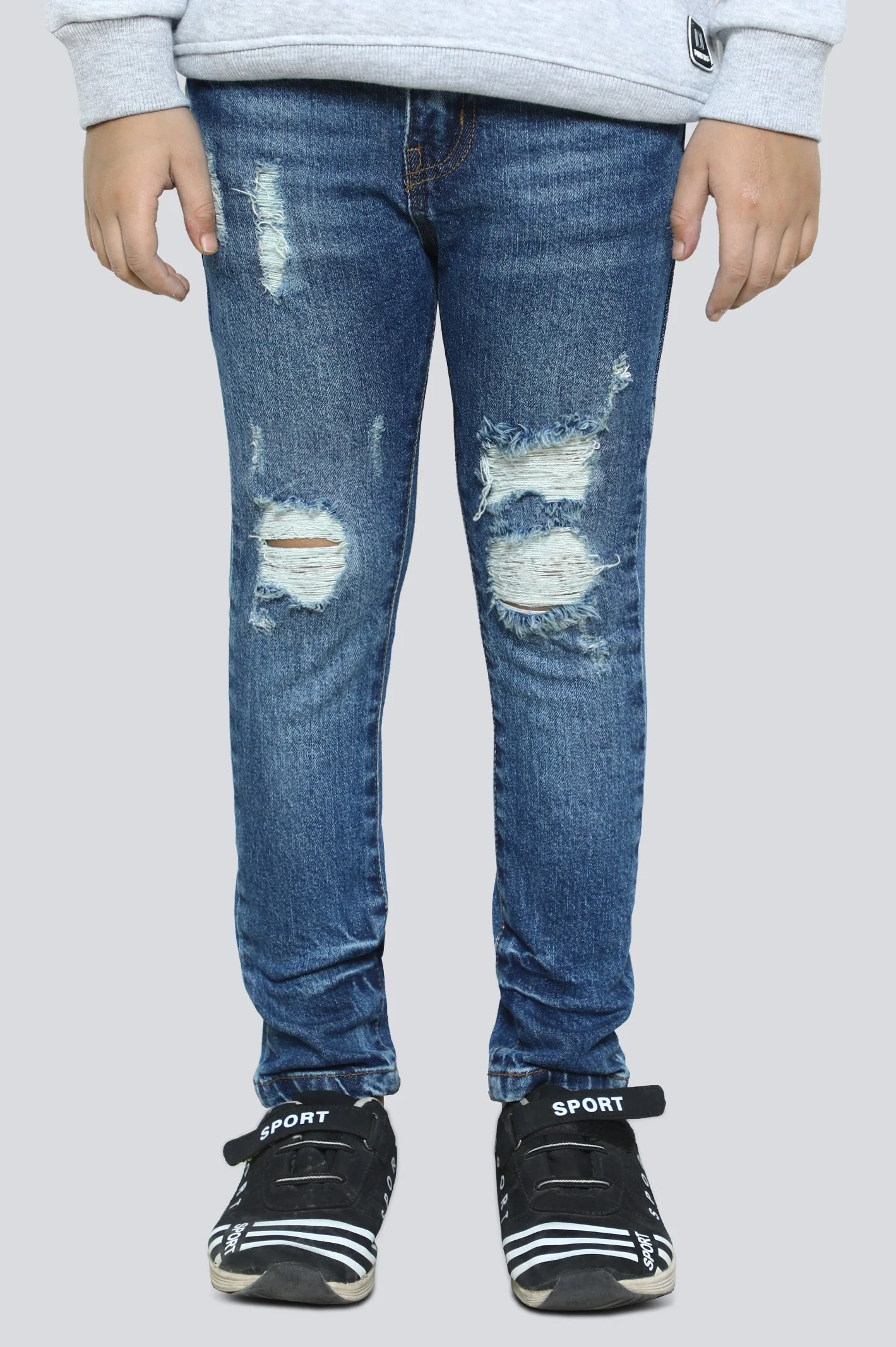 Medium Blue Slim Fit Denim Jeans