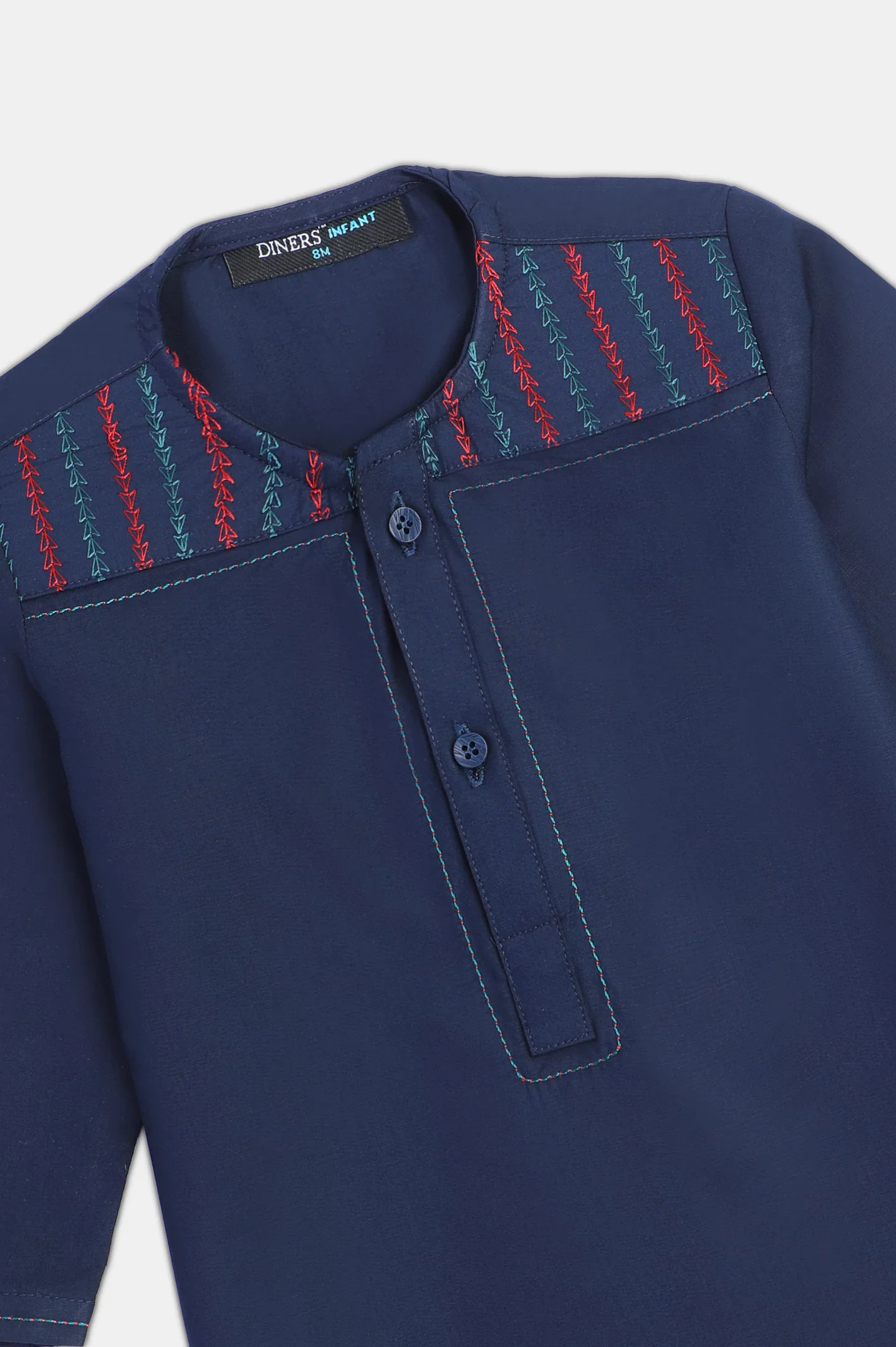 Navy Blue Infant Kurta Shalwar - Image 2