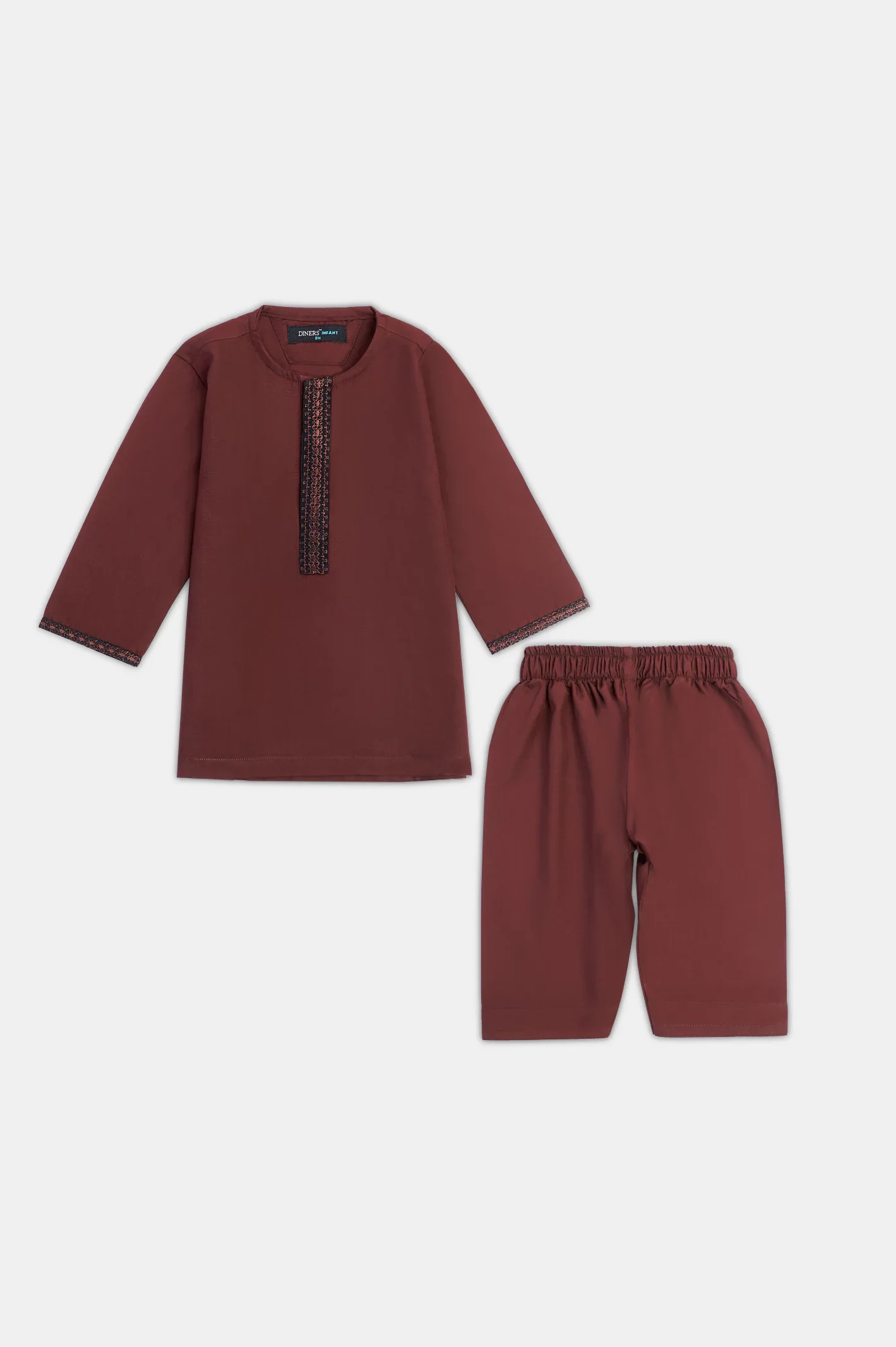Maroon Infant Kurta Shalwar