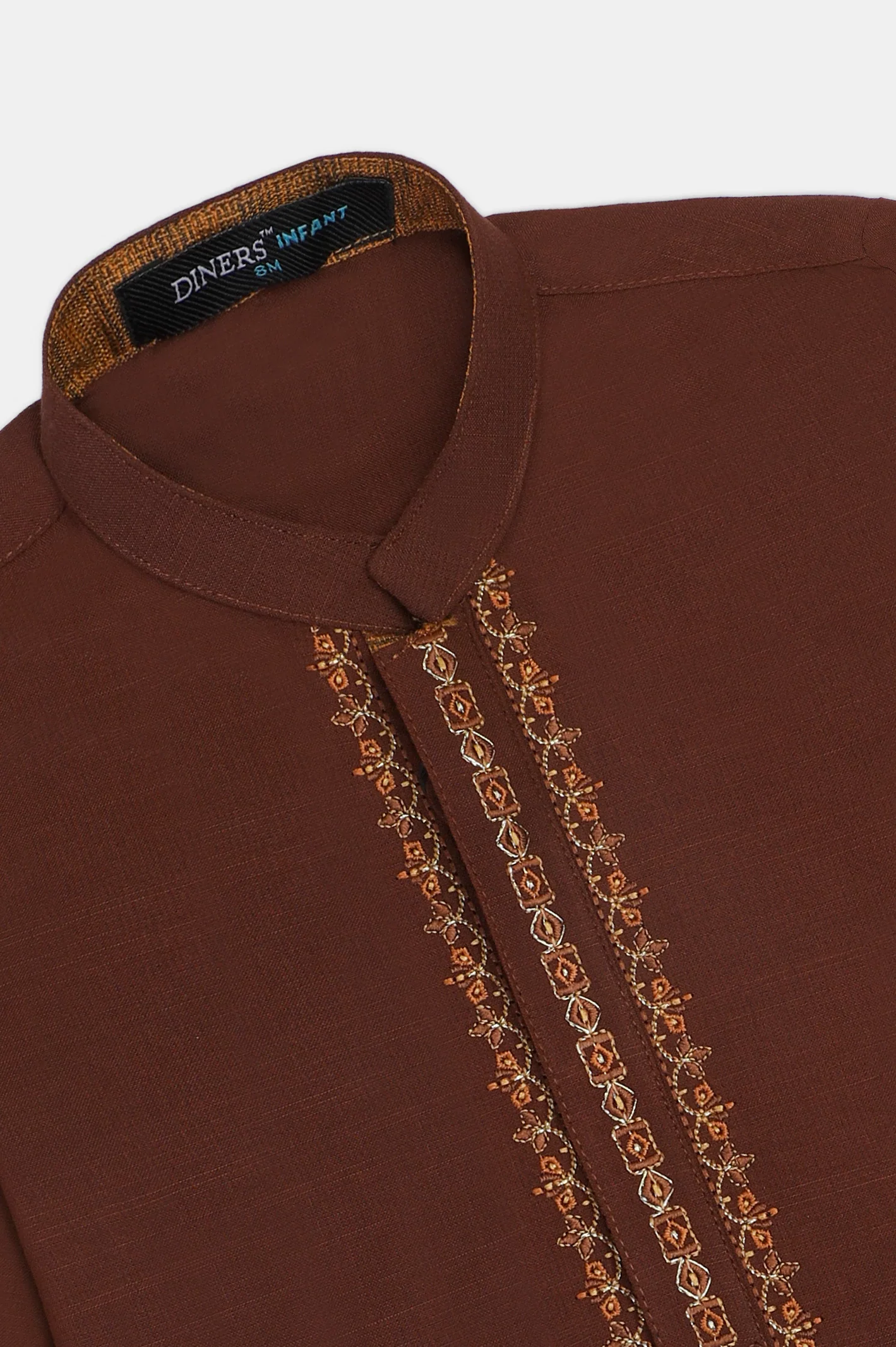 Brown Infant Kurta Shalwar - Image 2