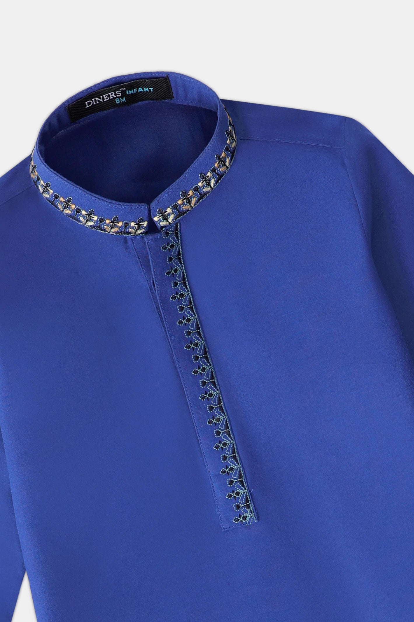 Royal Blue Infant Kurta Shalwar - Image 2