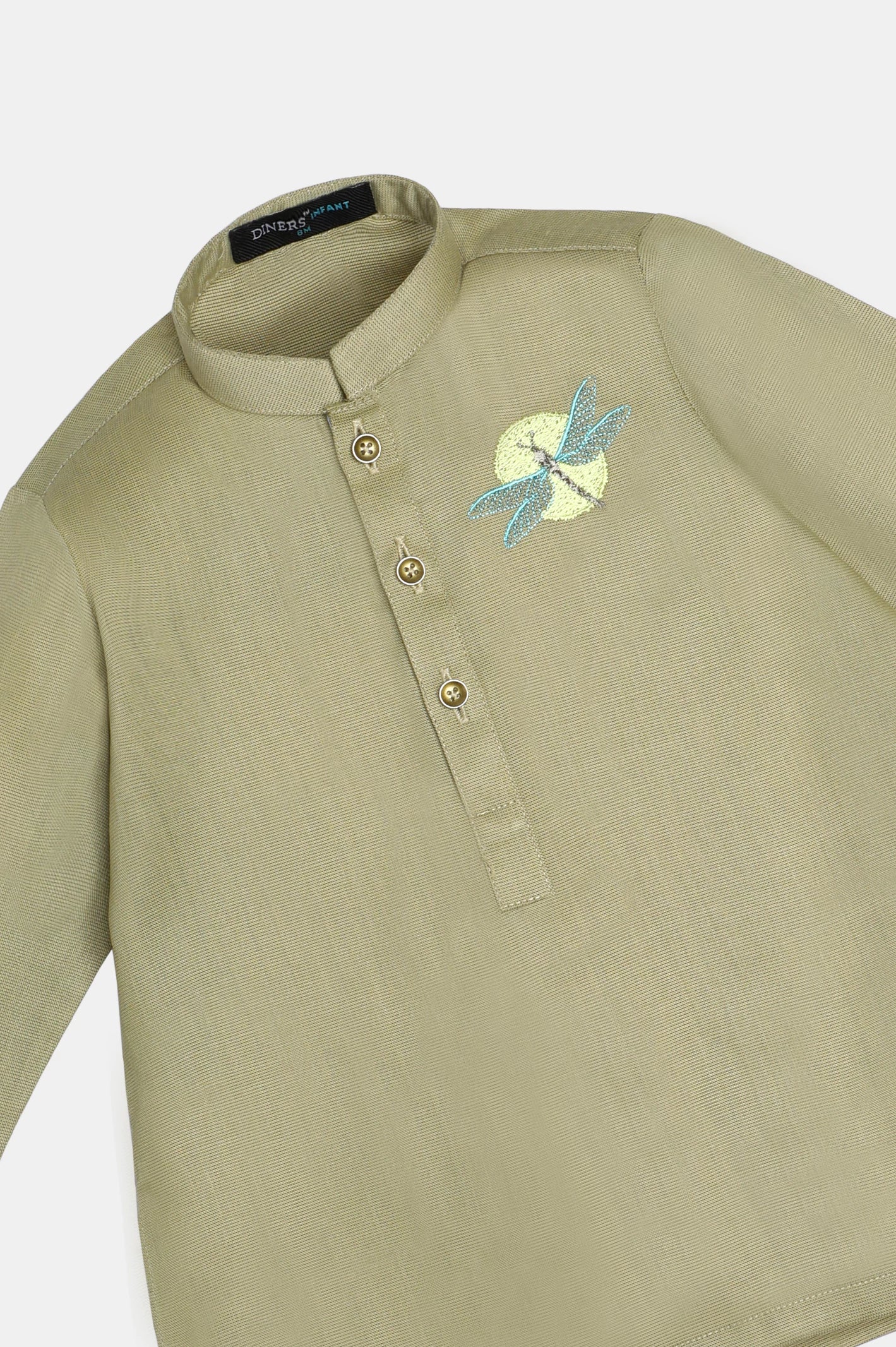 Fawn Infant Kurta Shalwar - Image 2