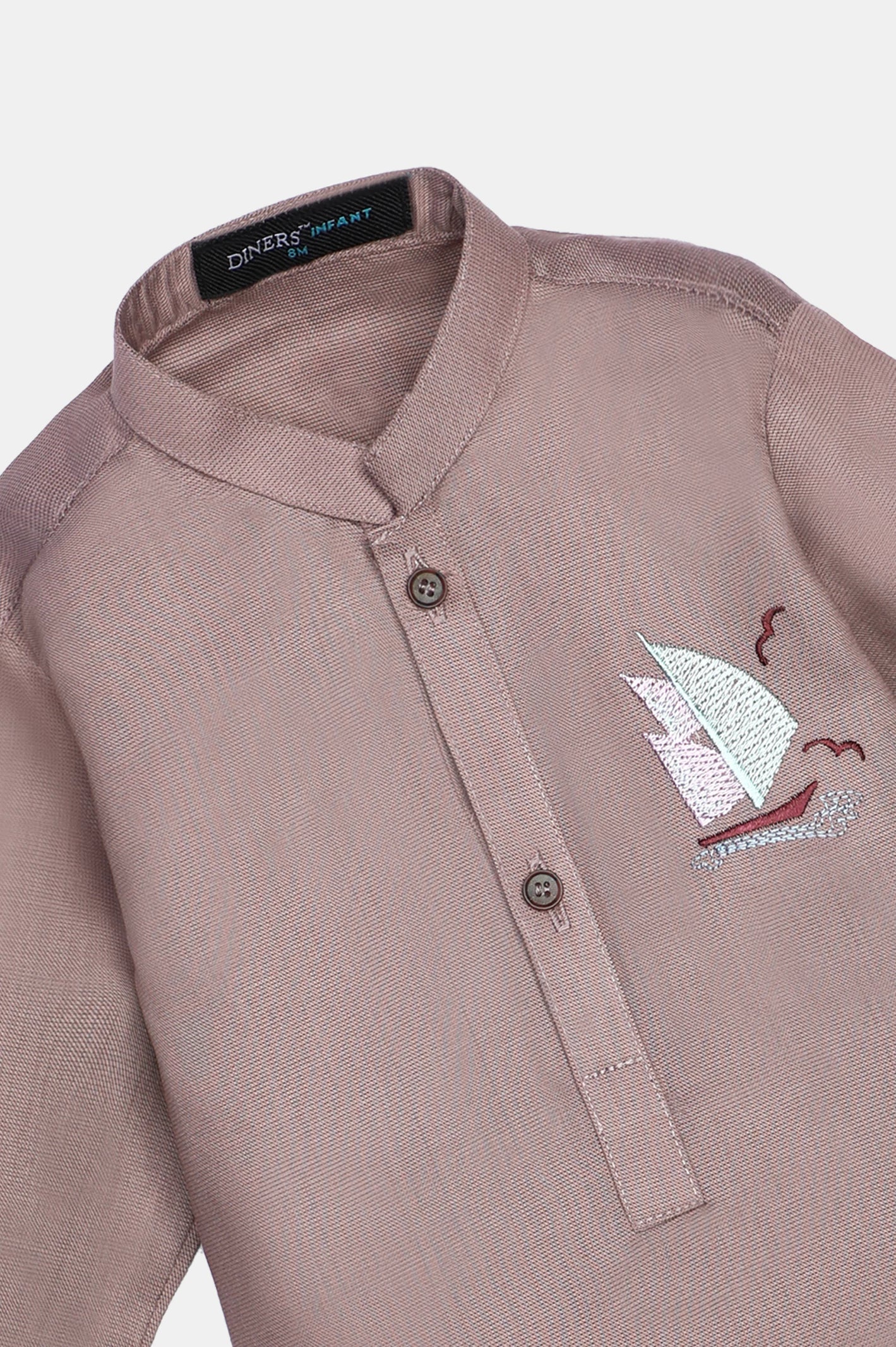 Light Purple Infant Kurta Shalwar - Image 2