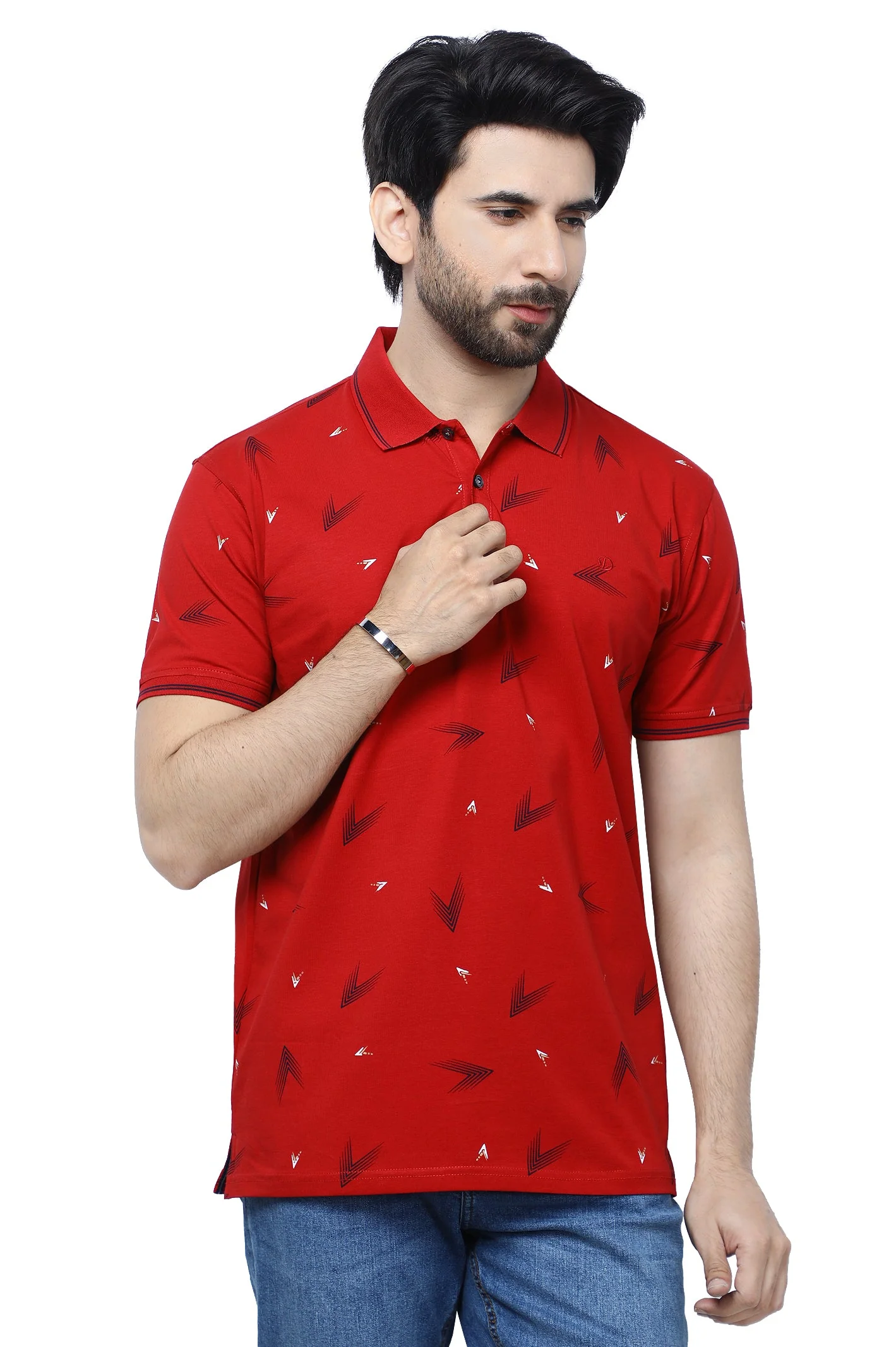 Printed Polo Shirt