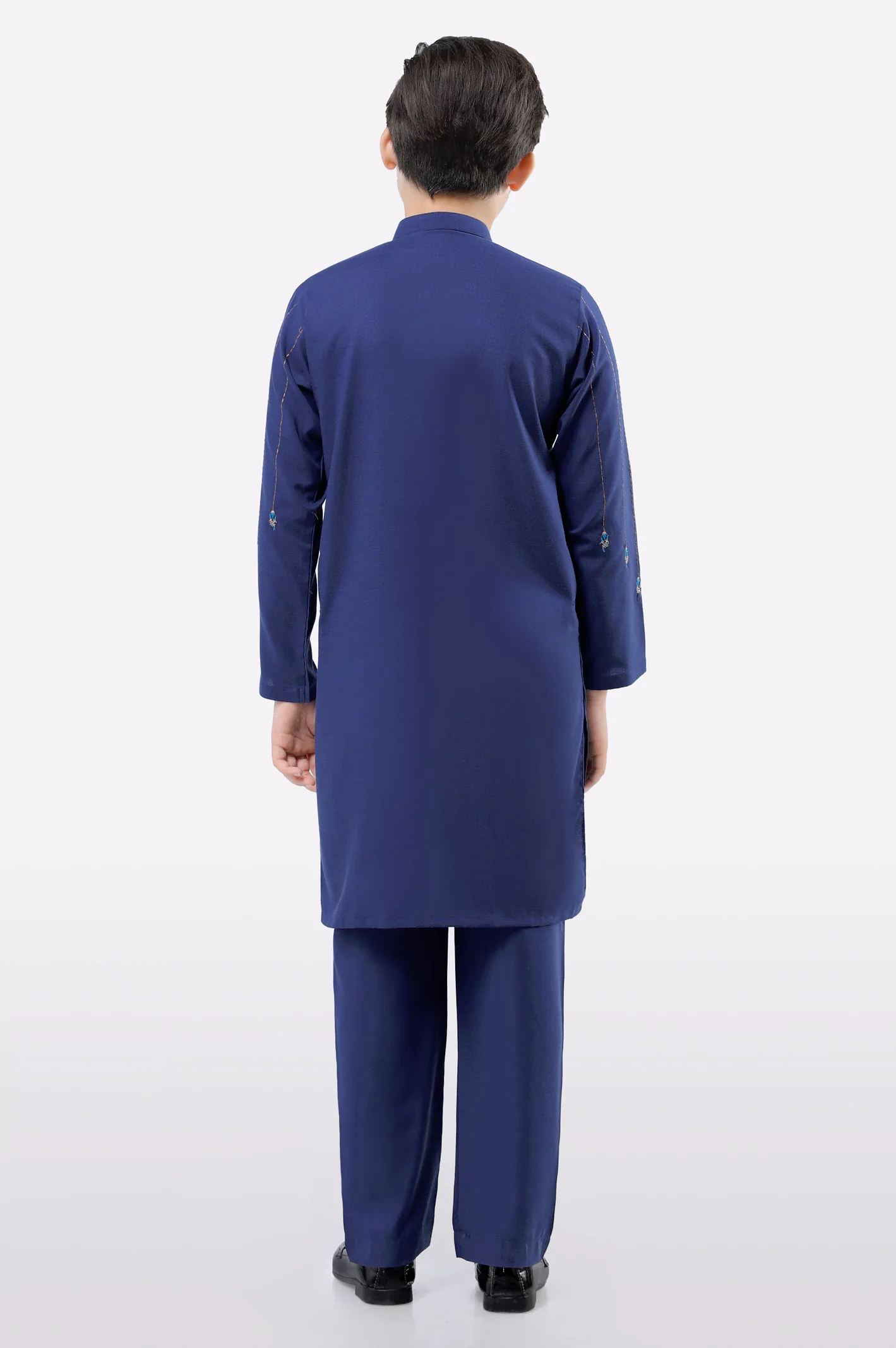 Blue Boys Kurta Pajama - Image 4