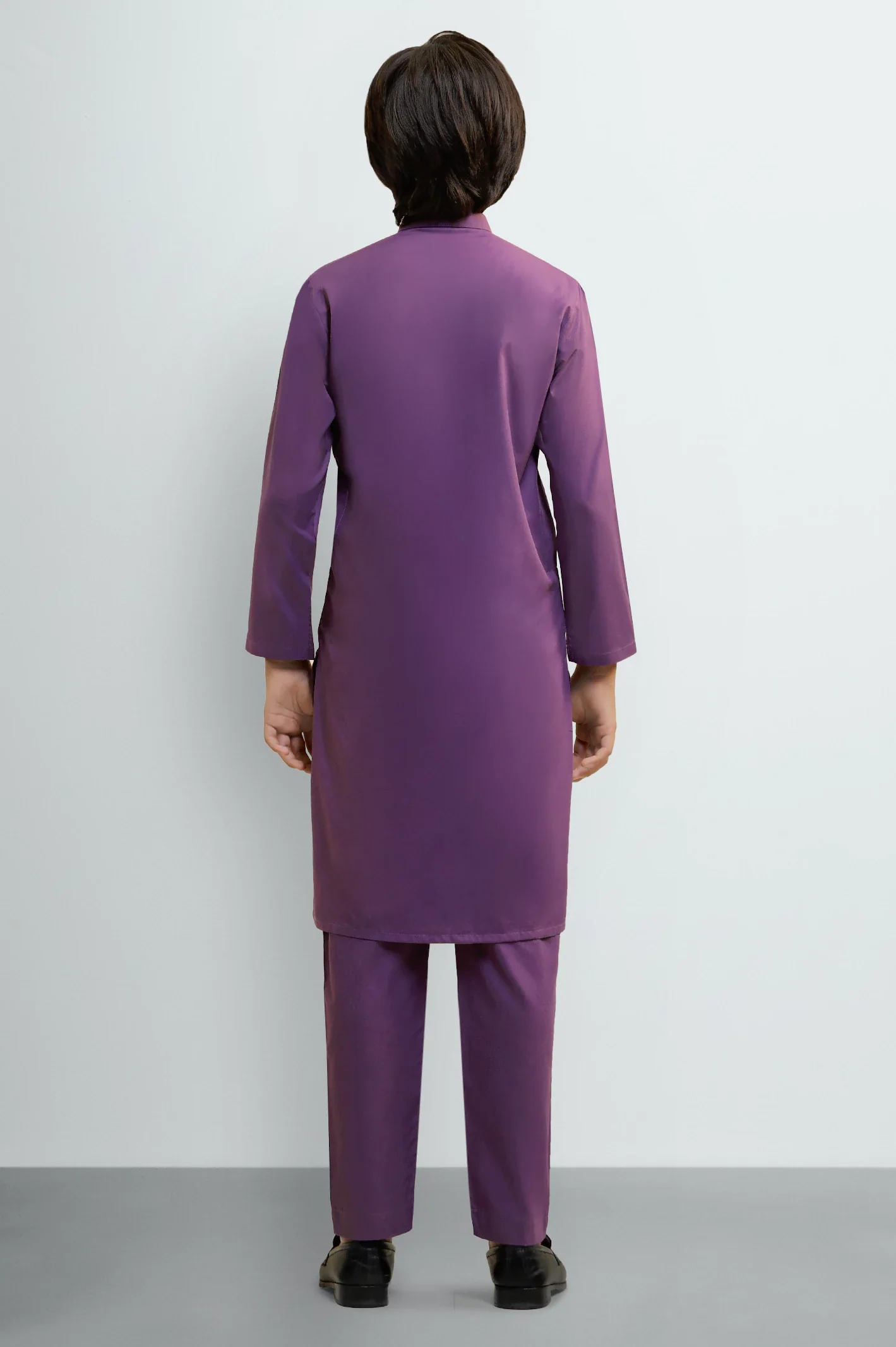 Purple Teens Kurta Pajama - Image 4