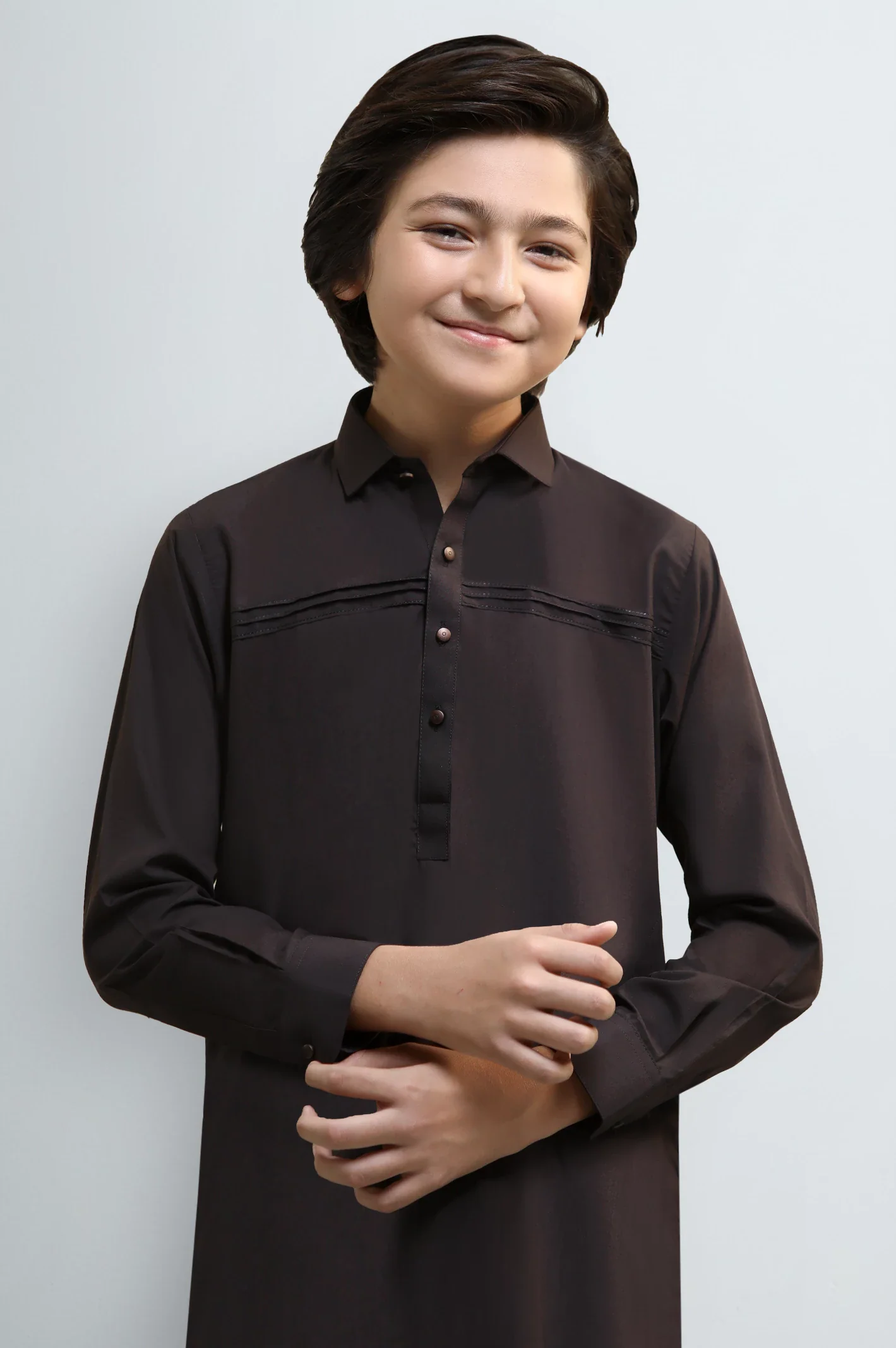 Teens Chocolate Kameez Shalwar - Image 2