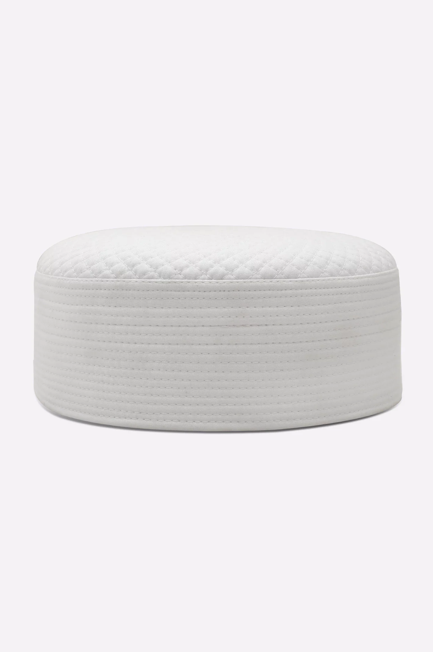 White Kufi Cap For Men