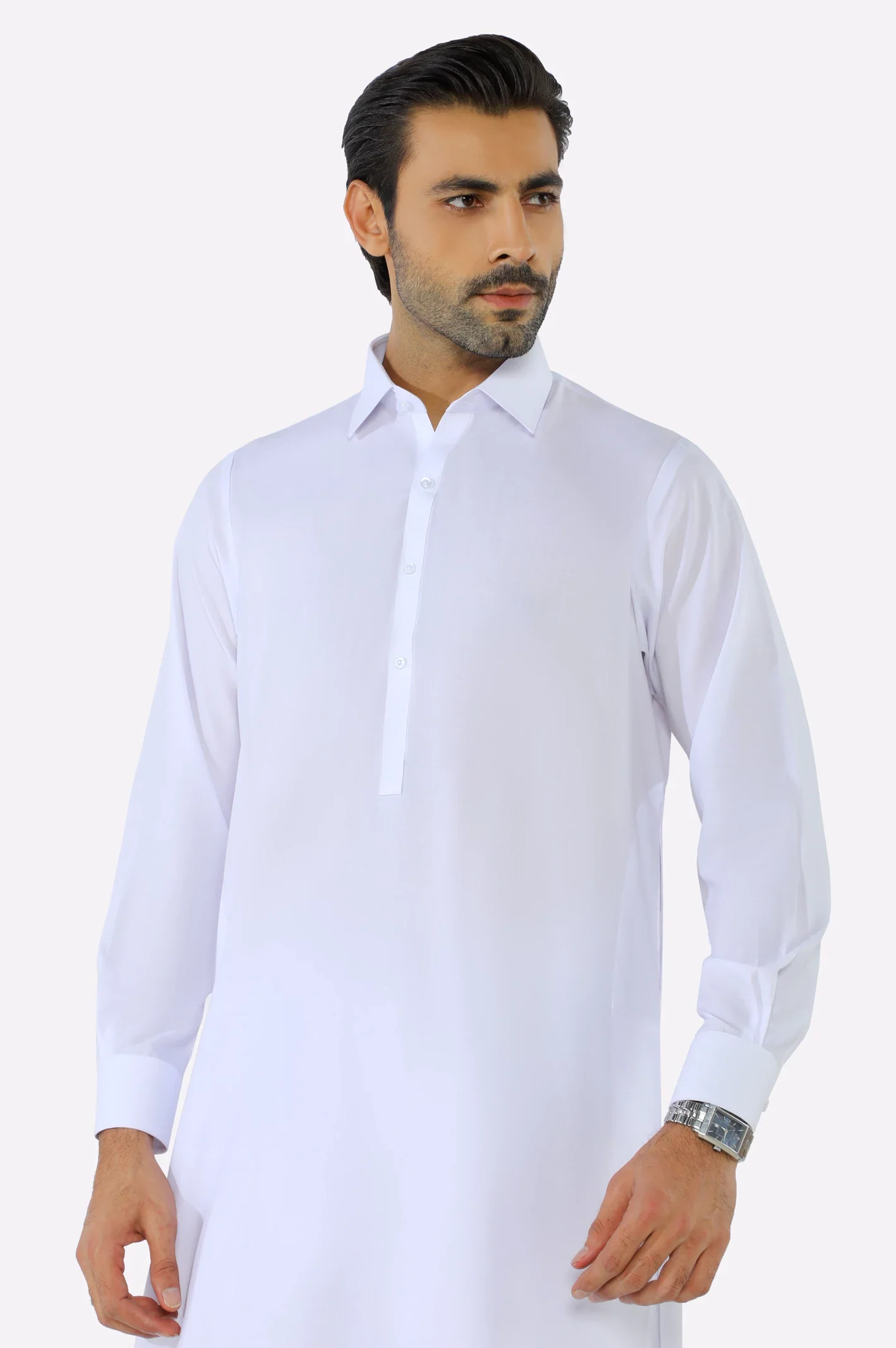White Wash & Wear Shalwar Kameez