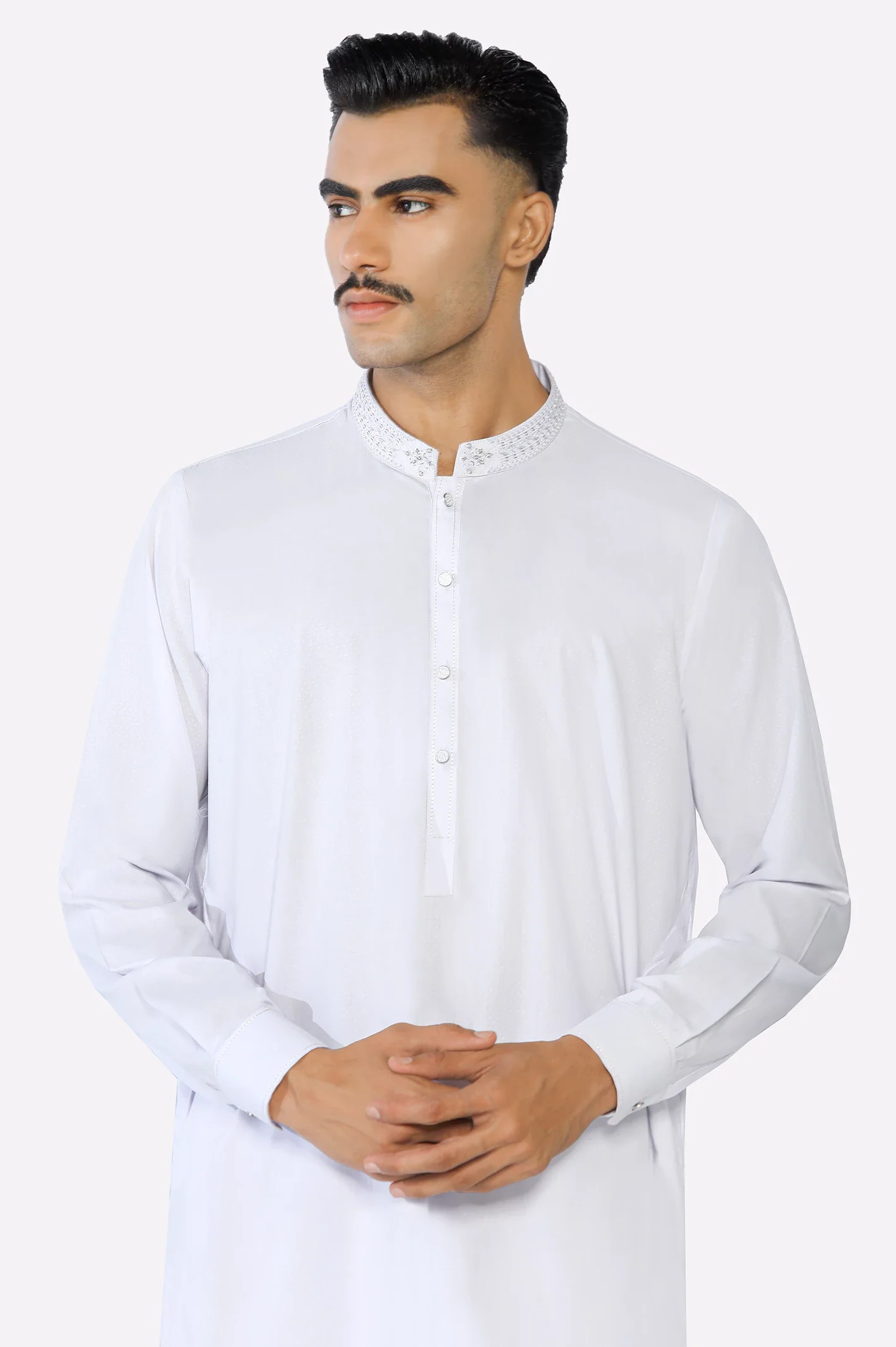 White Wash & Wear Shalwar Kameez