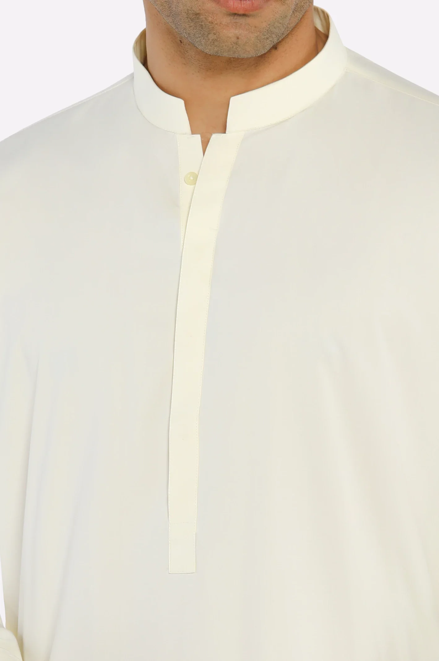 Cream Boski Shalwar Kameez - Image 3