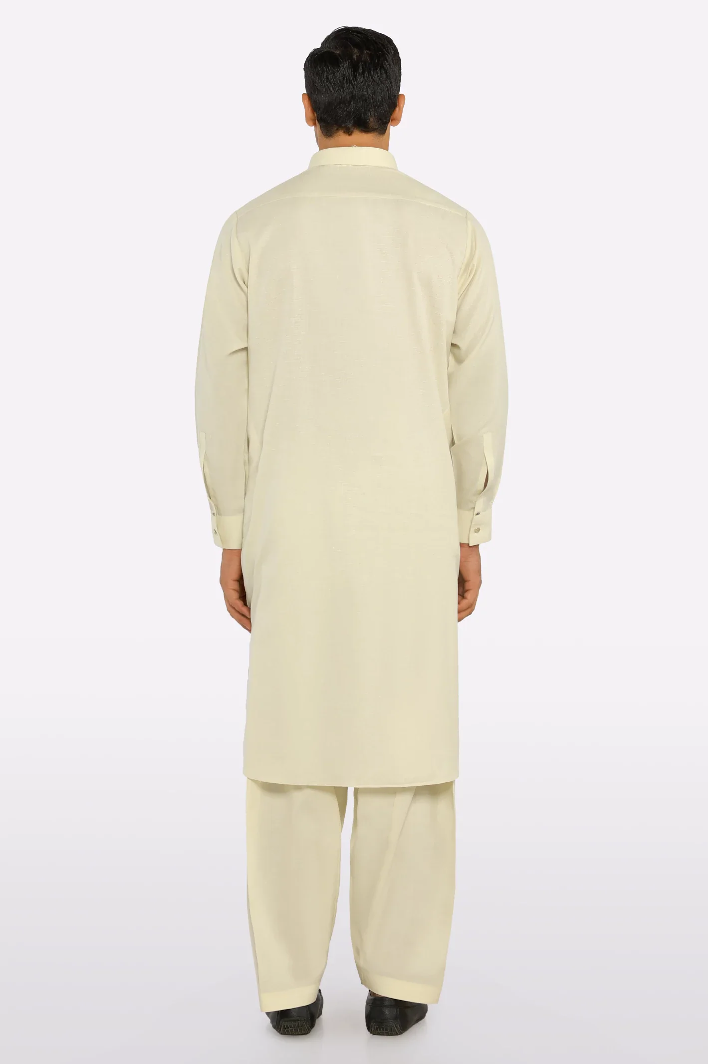Fawn Wash & Wear Shalwar Kameez - Image 4