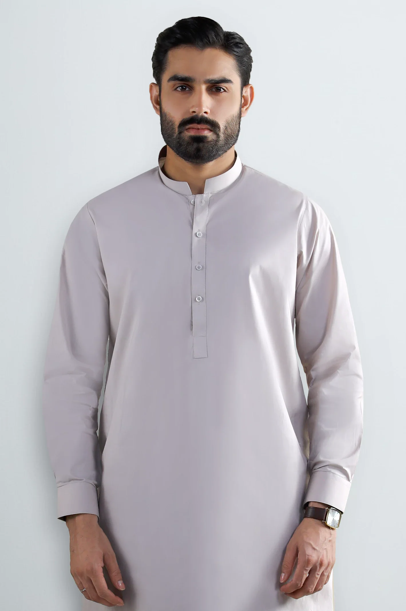 Peach Cotton Shalwar Kameez - Image 2