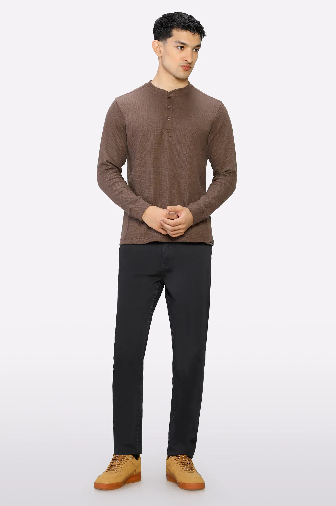 Brown Full Sleeves T-Shirt - Image 2