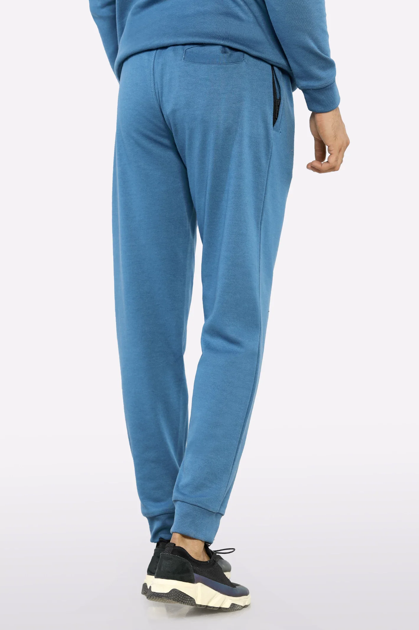 Blue Casual Knitted Trouser - Image 2