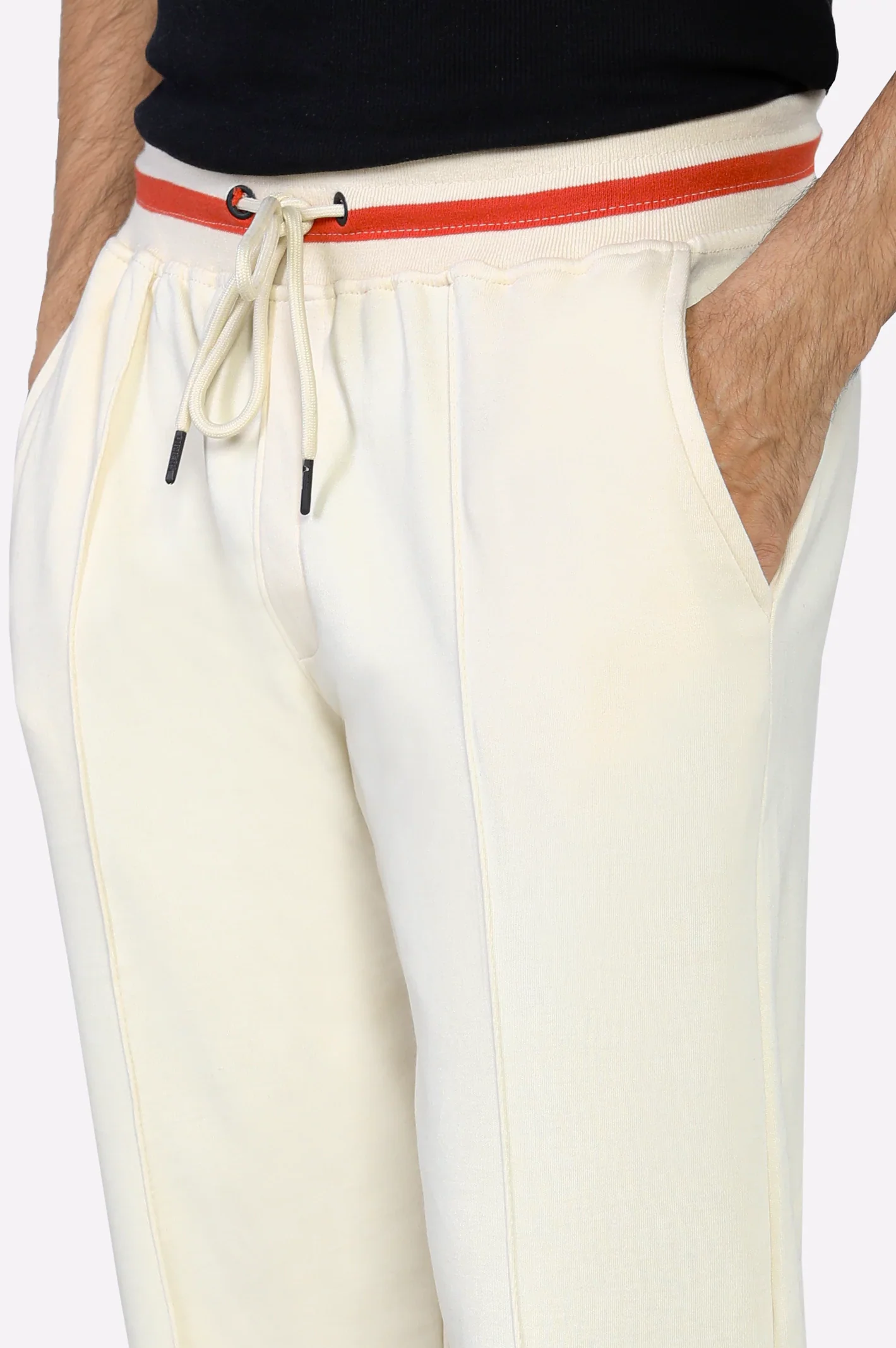 Off White Casual Knitted Trouser - Image 2