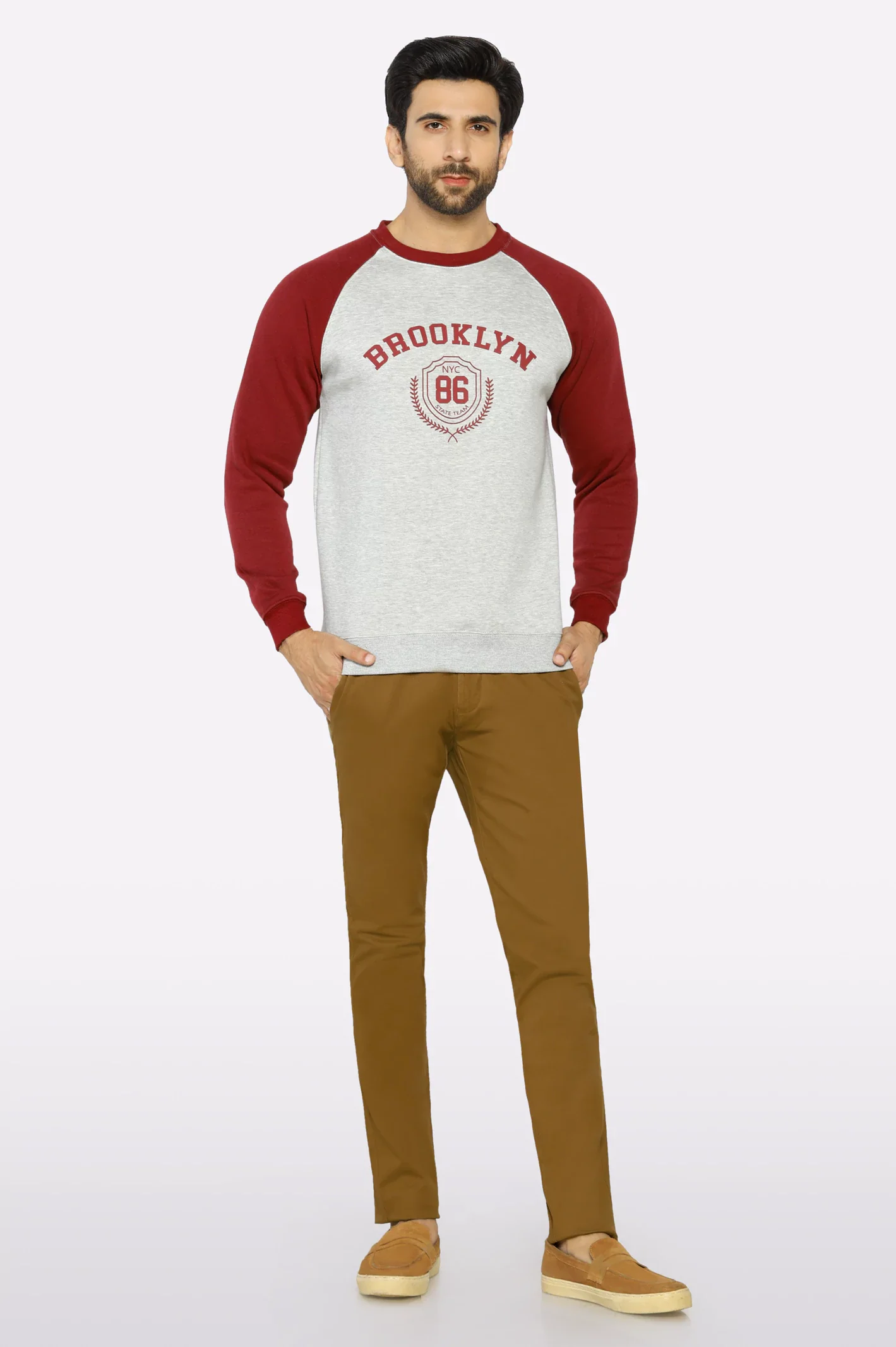 Heather Grey Sweatshirt - Image 2