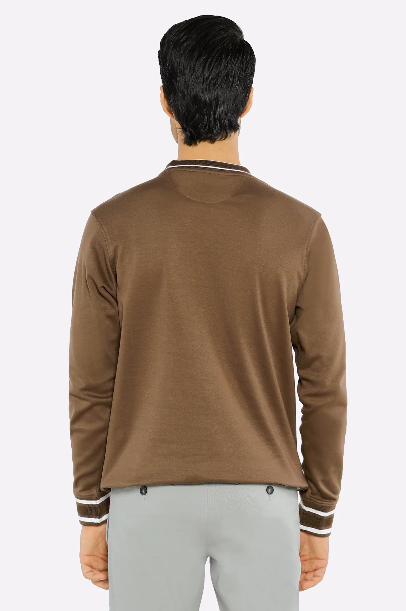 Light Brown Graphic Sweatshirt - Image 3