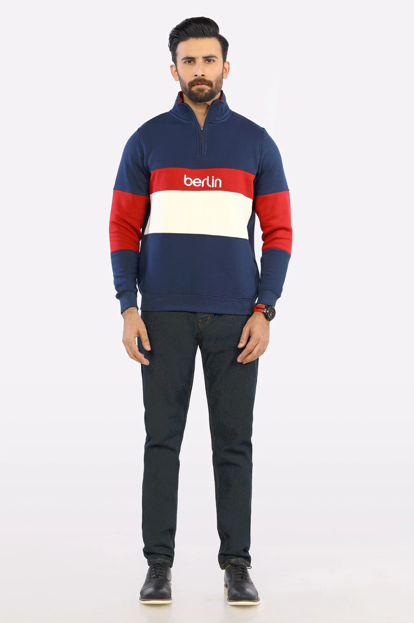 Navy Blue Sweatshirt - Image 2