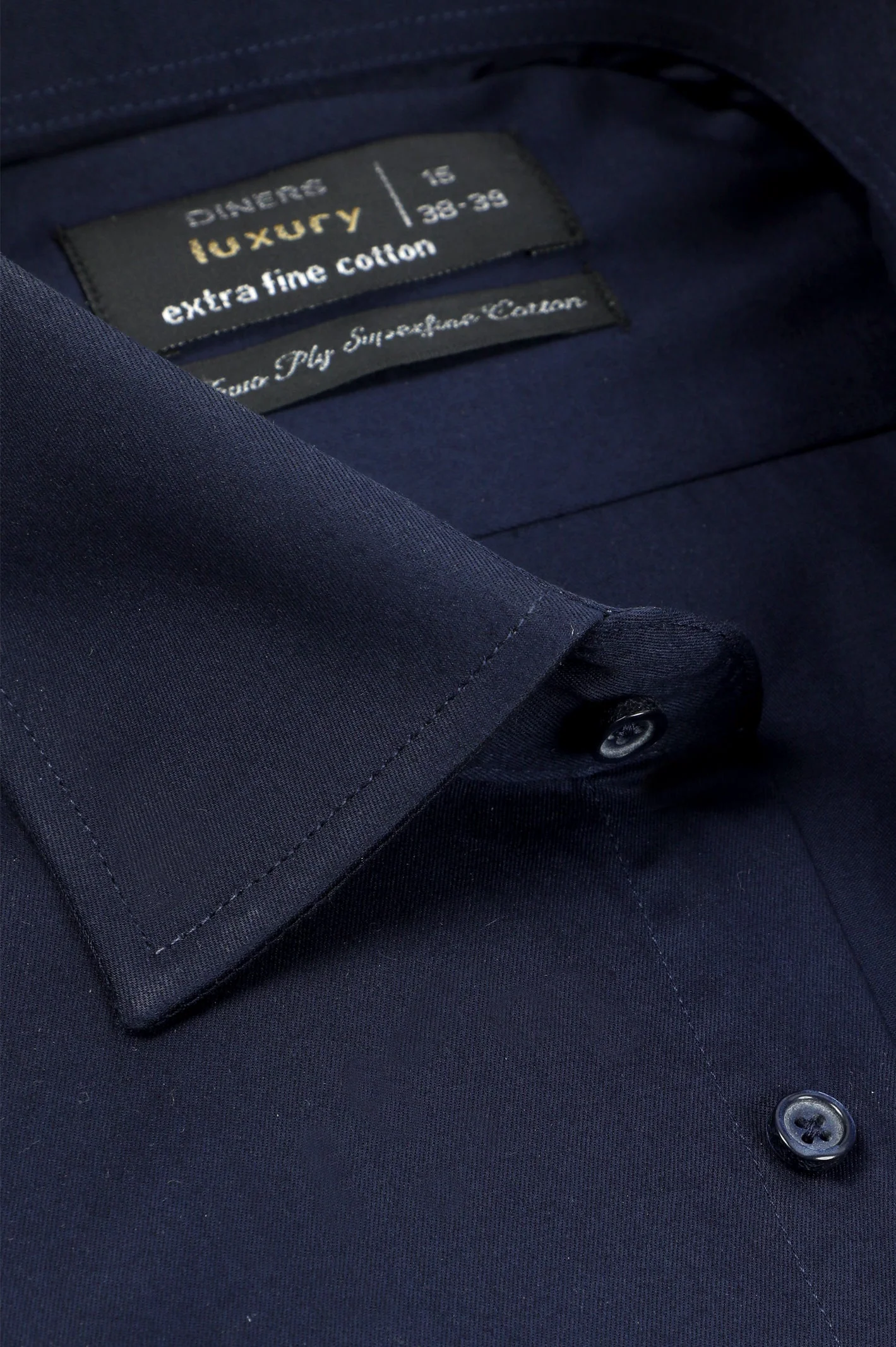 Navy Blue Formal Shirt - Image 2