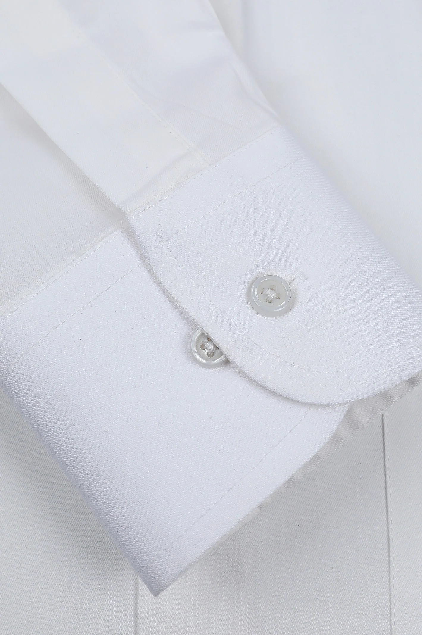 White Formal Shirt - Image 3