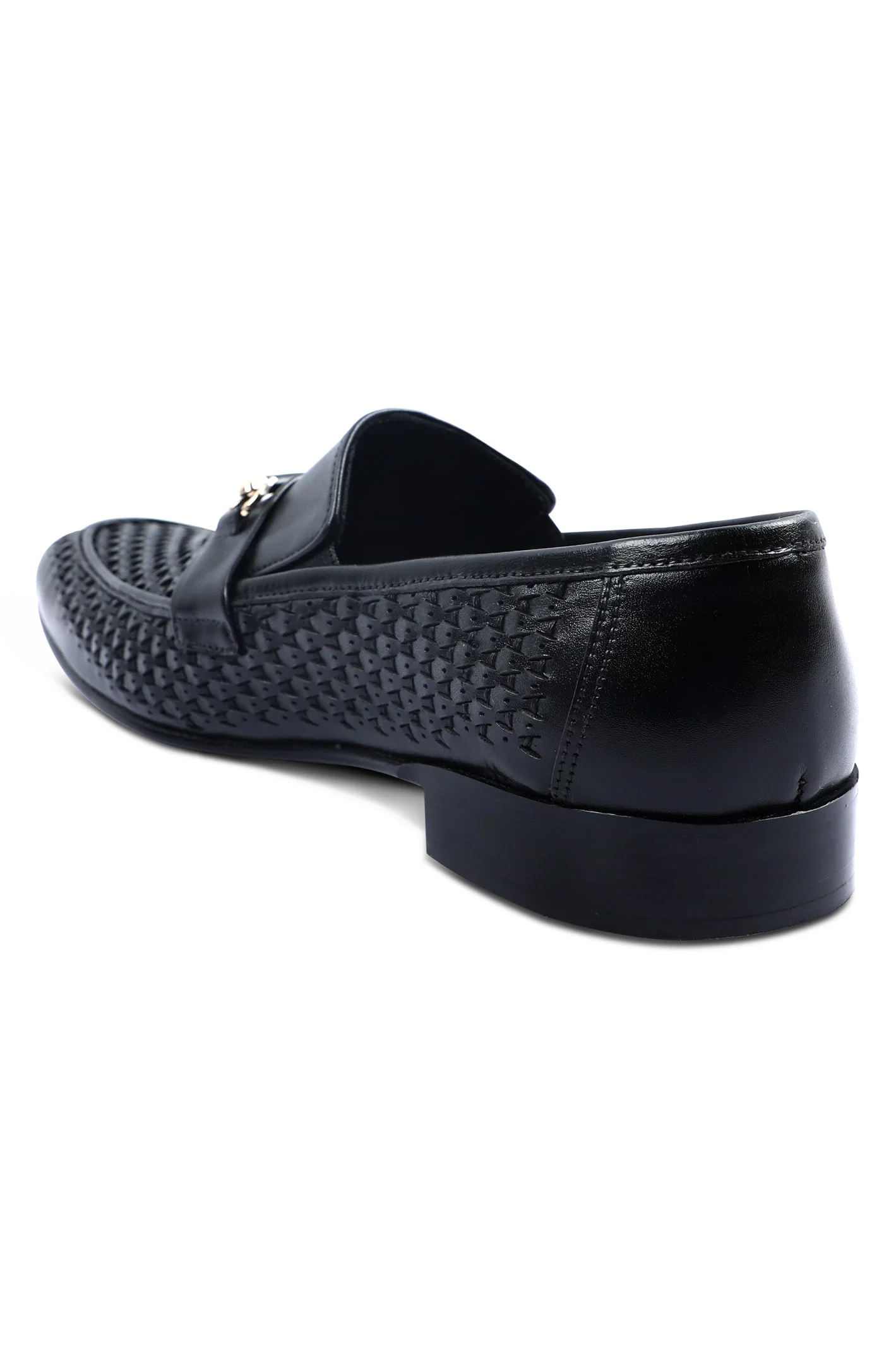 Formal Shoes For Men in Black SKU: SMF-0195-BLACK - Image 2