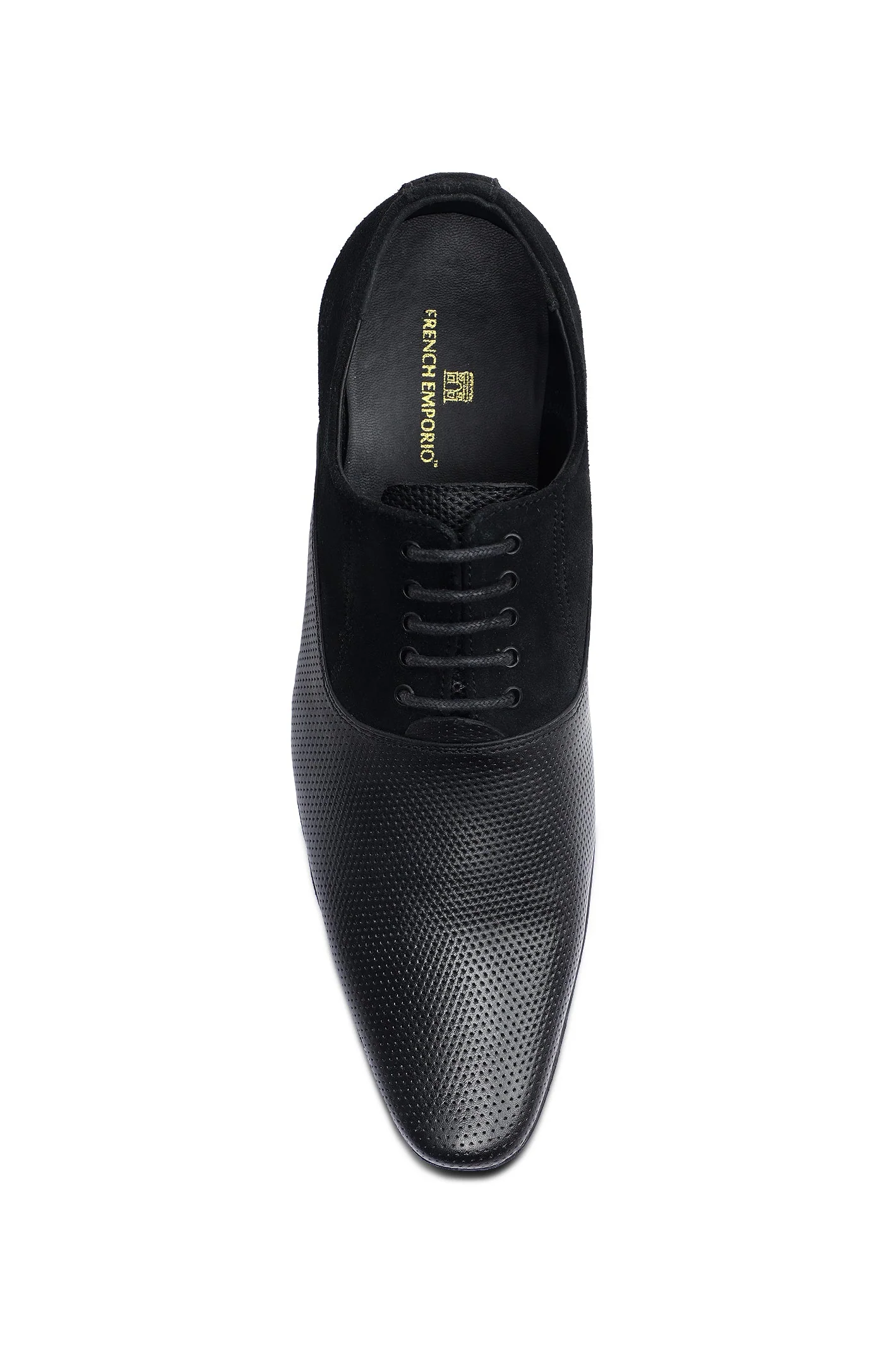 Formal Shoes For Men SKU: SMF-0249-BLACK - Image 3