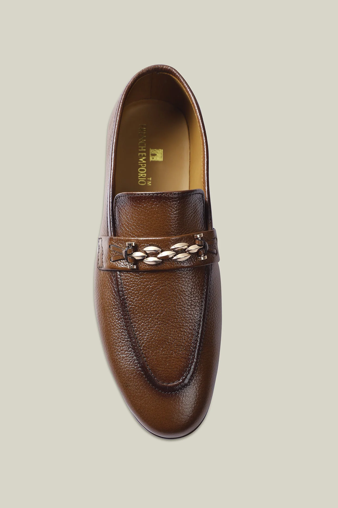 Formal Shoes For Men SKU: SMF-0265-BROWN - Image 3