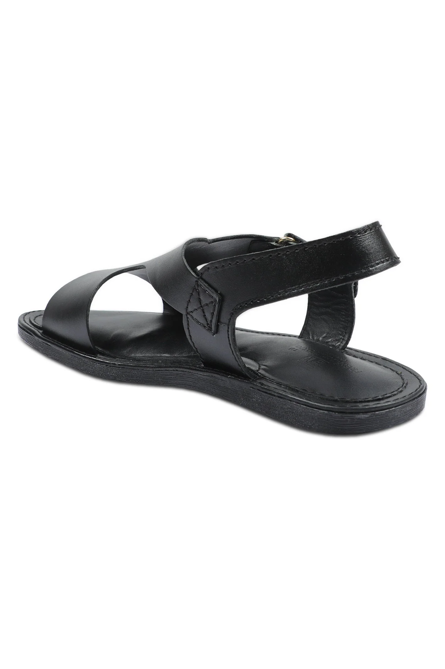 French Emporio Men Sandals SKU: SLD-0030-BLACK - Image 2
