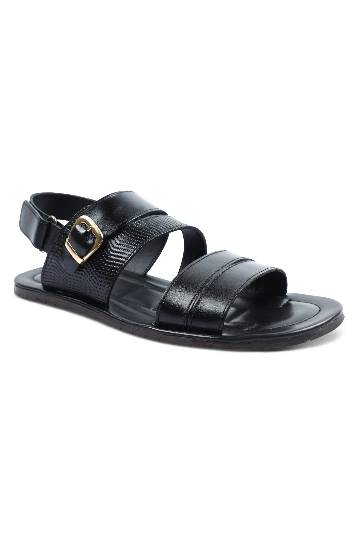 French Emporio Men Sandals SKU: SLD-0031-BLACK