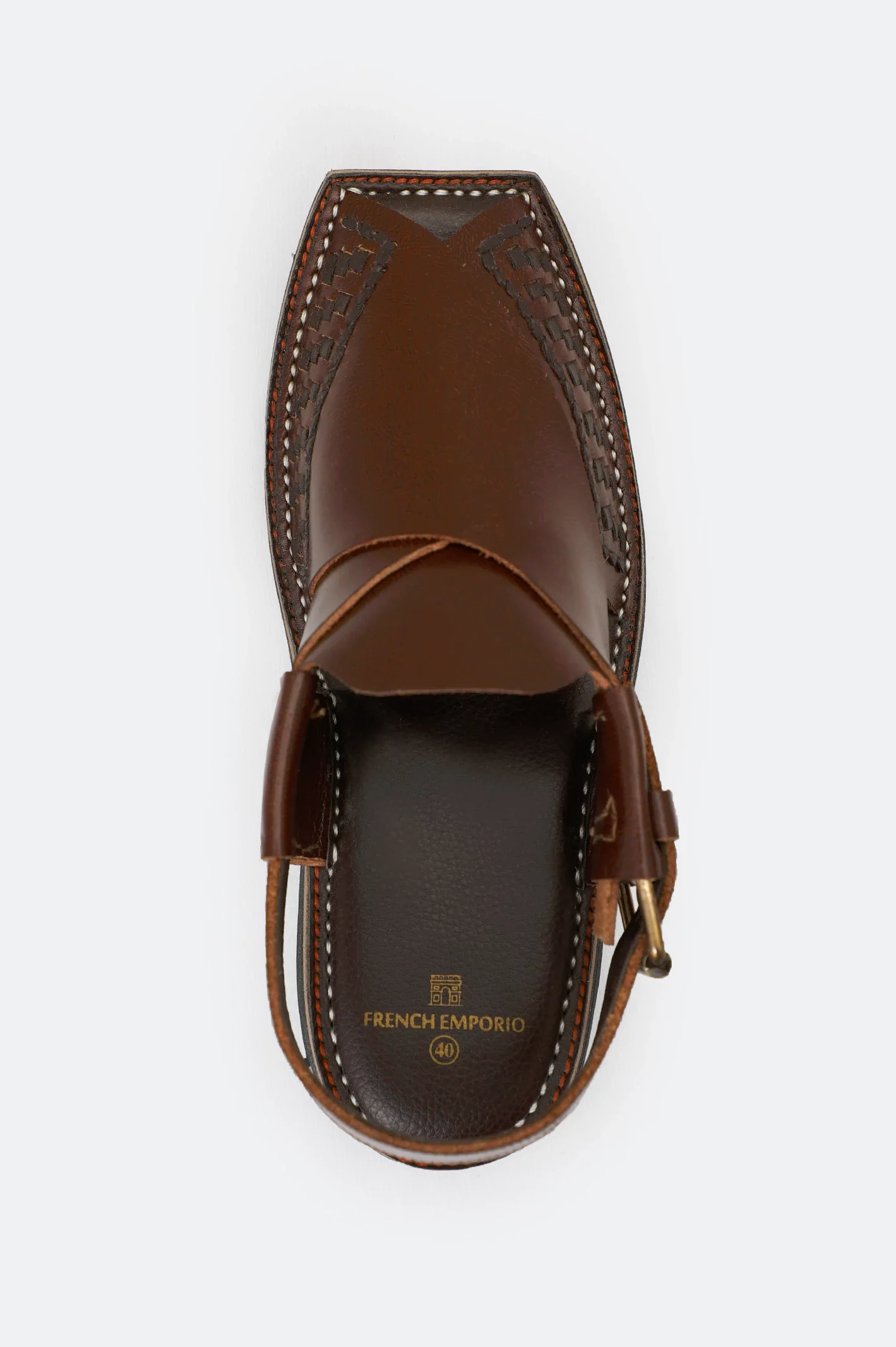 Coffee Men's Sandal - Image 3