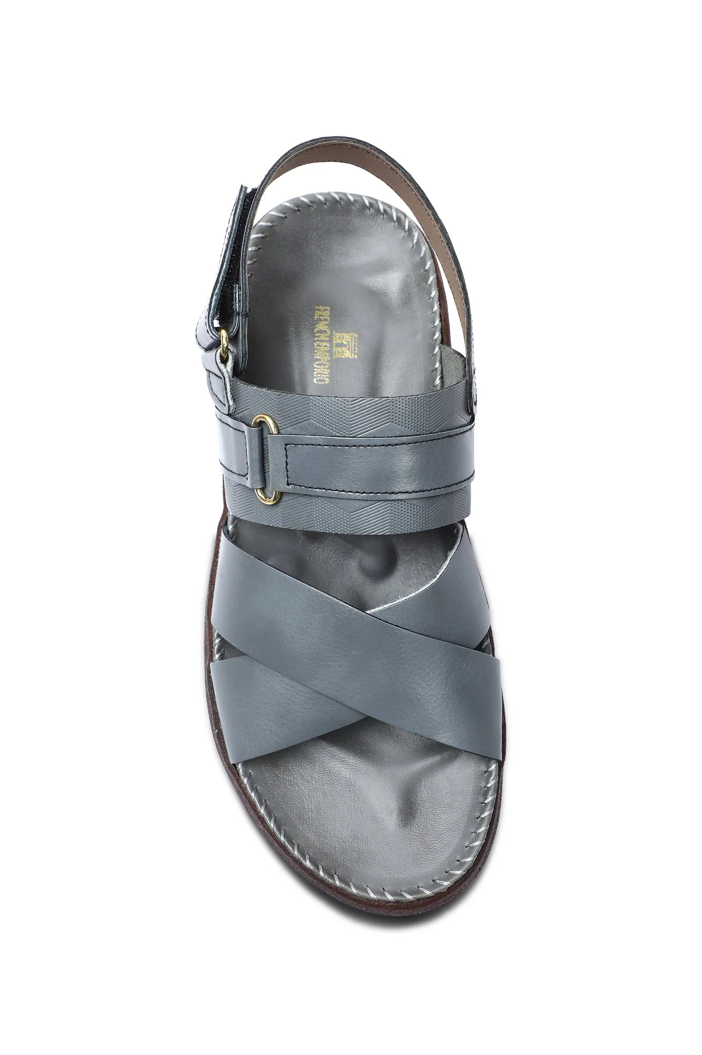 French Emporio Men's Sandal SKU: SLD-0040-GREY - Image 3