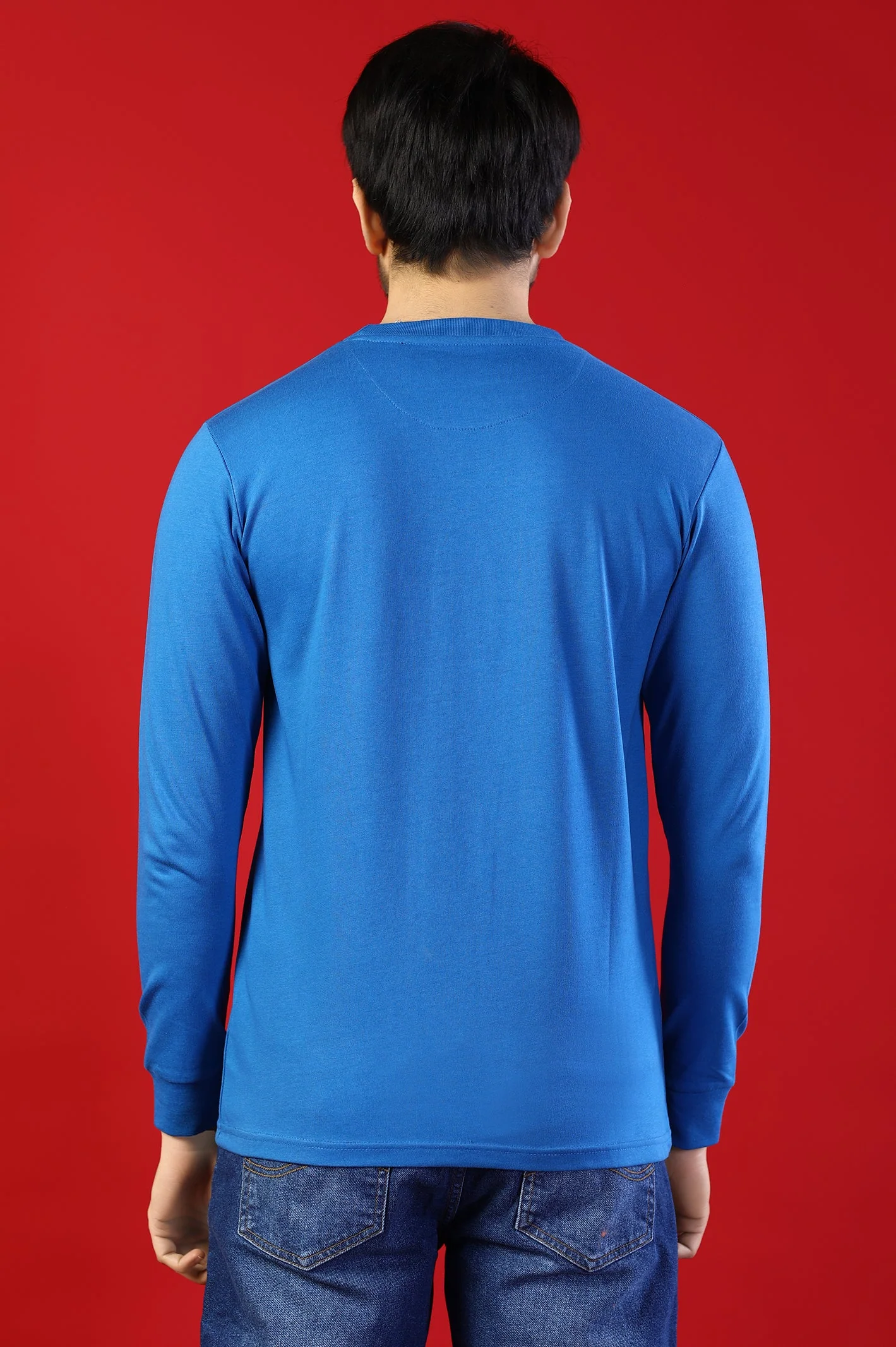 Printed FUll Sleeves T-Shirt - Image 3