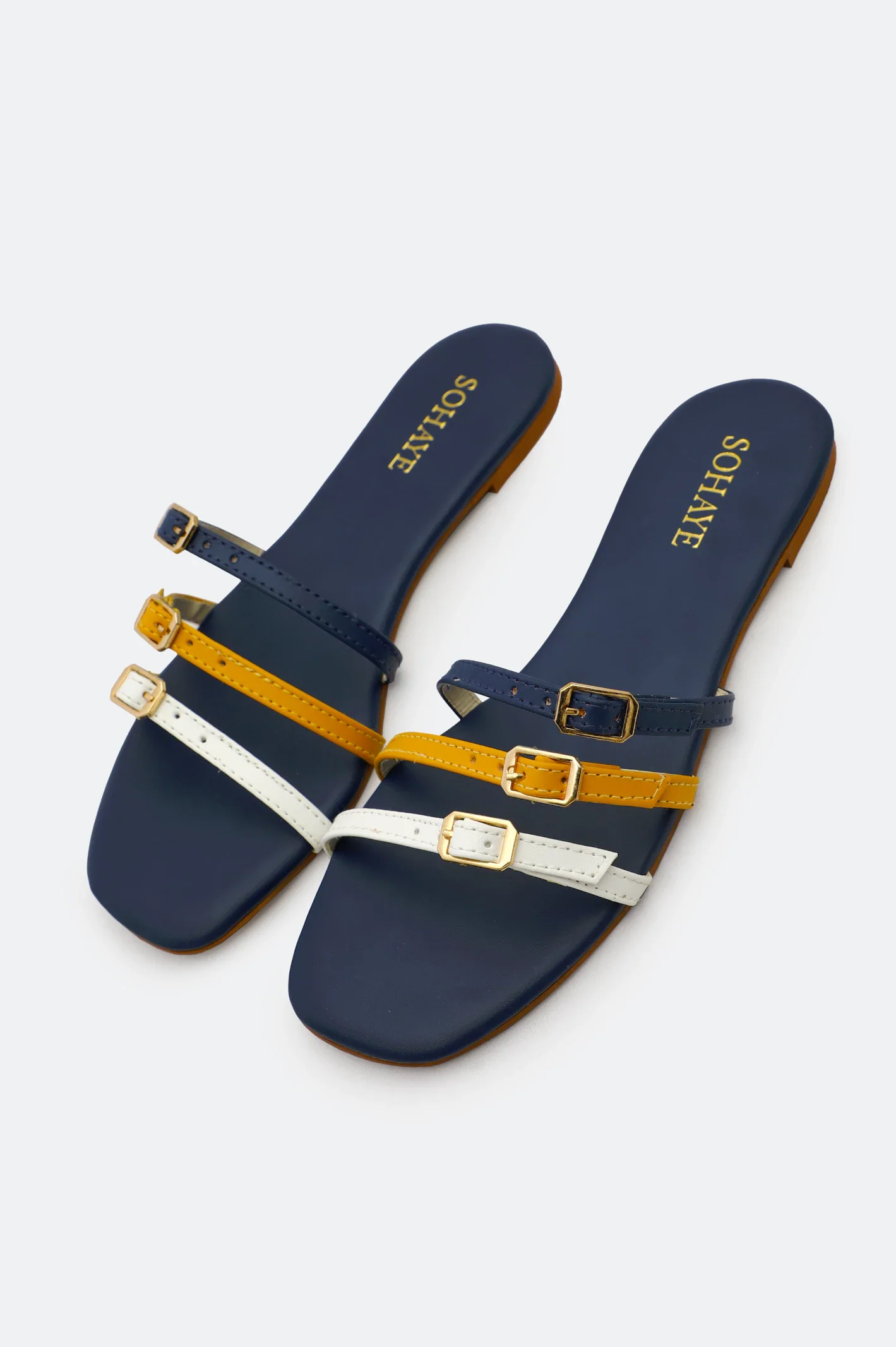 Blue Slippers for Women - Image 3