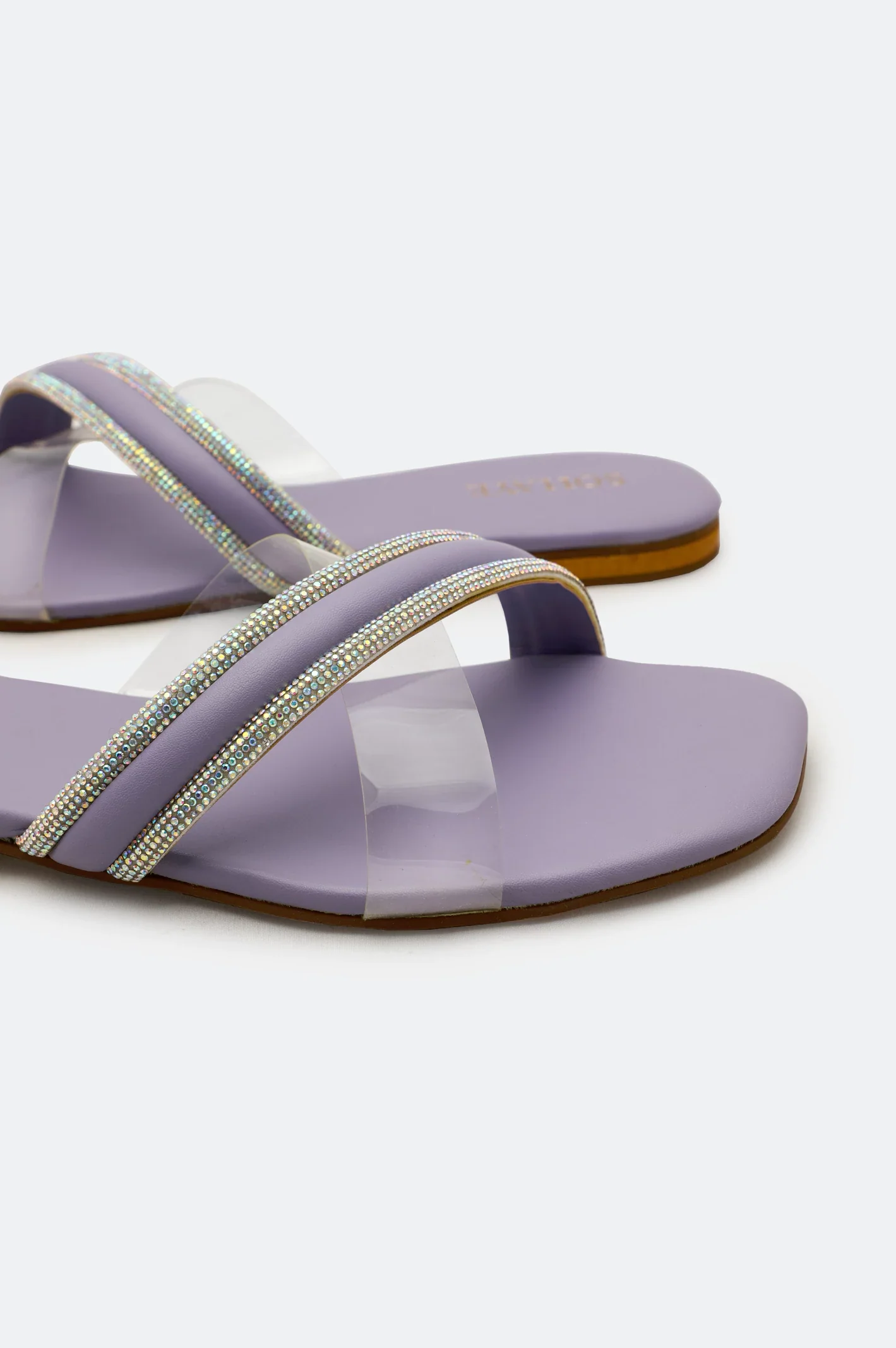 lilac Slippers for Women - Image 2