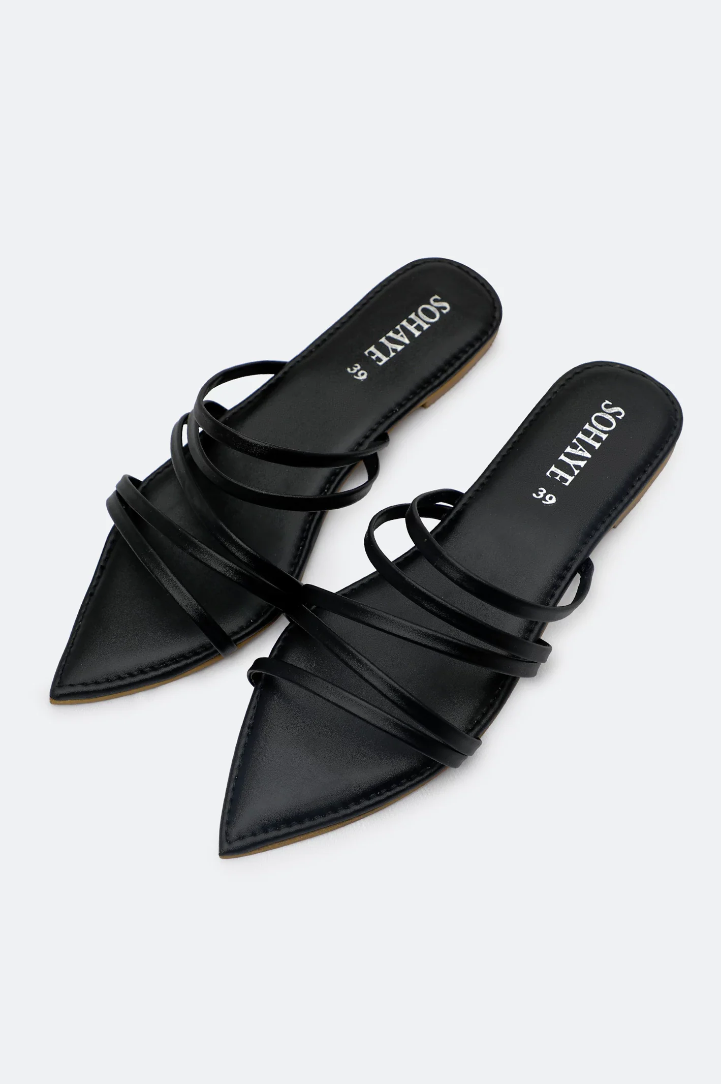 Black Ladies Casual Slippers - Image 4